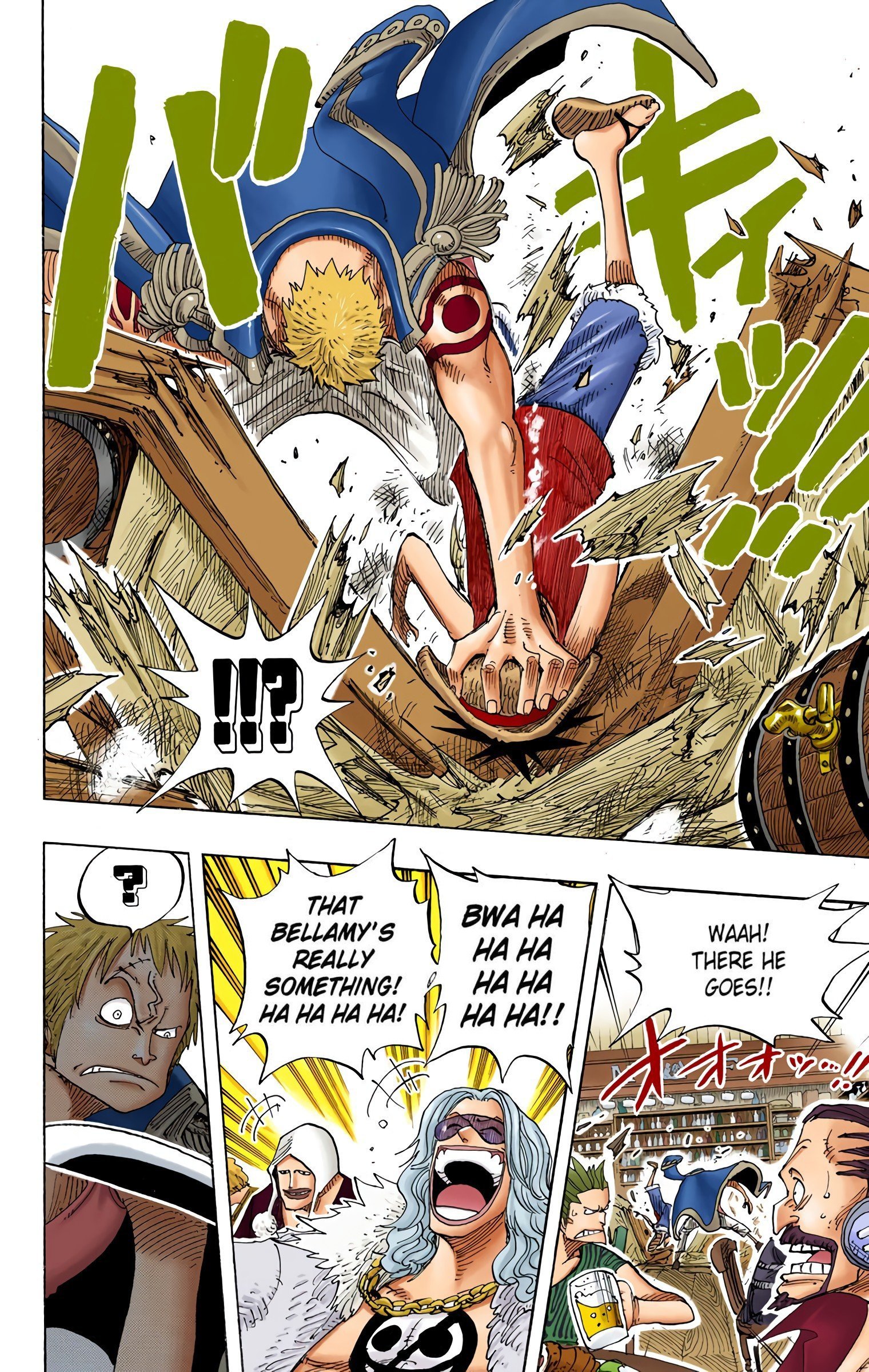 One Piece Colored Manga