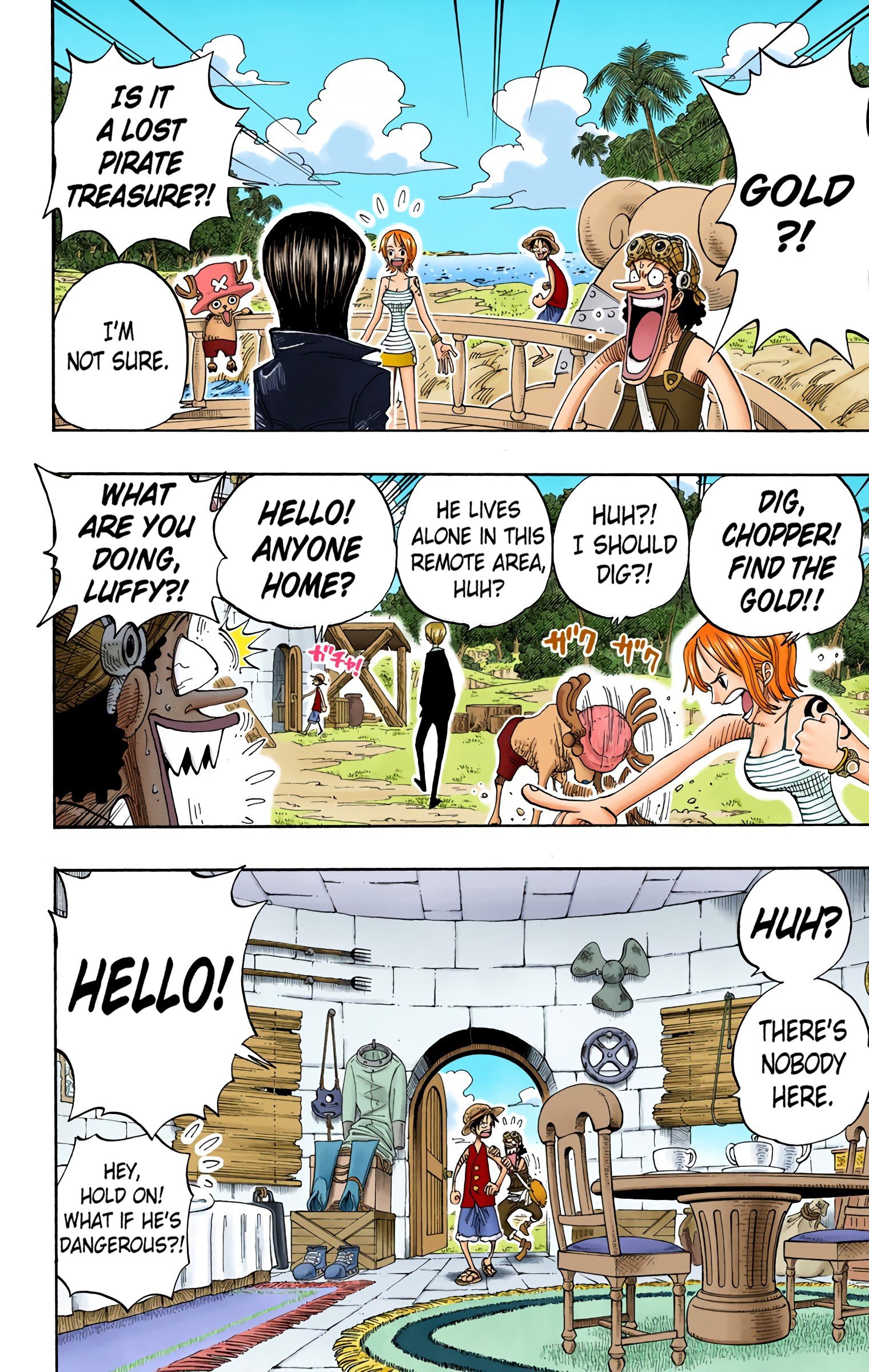 One Piece Colored Manga