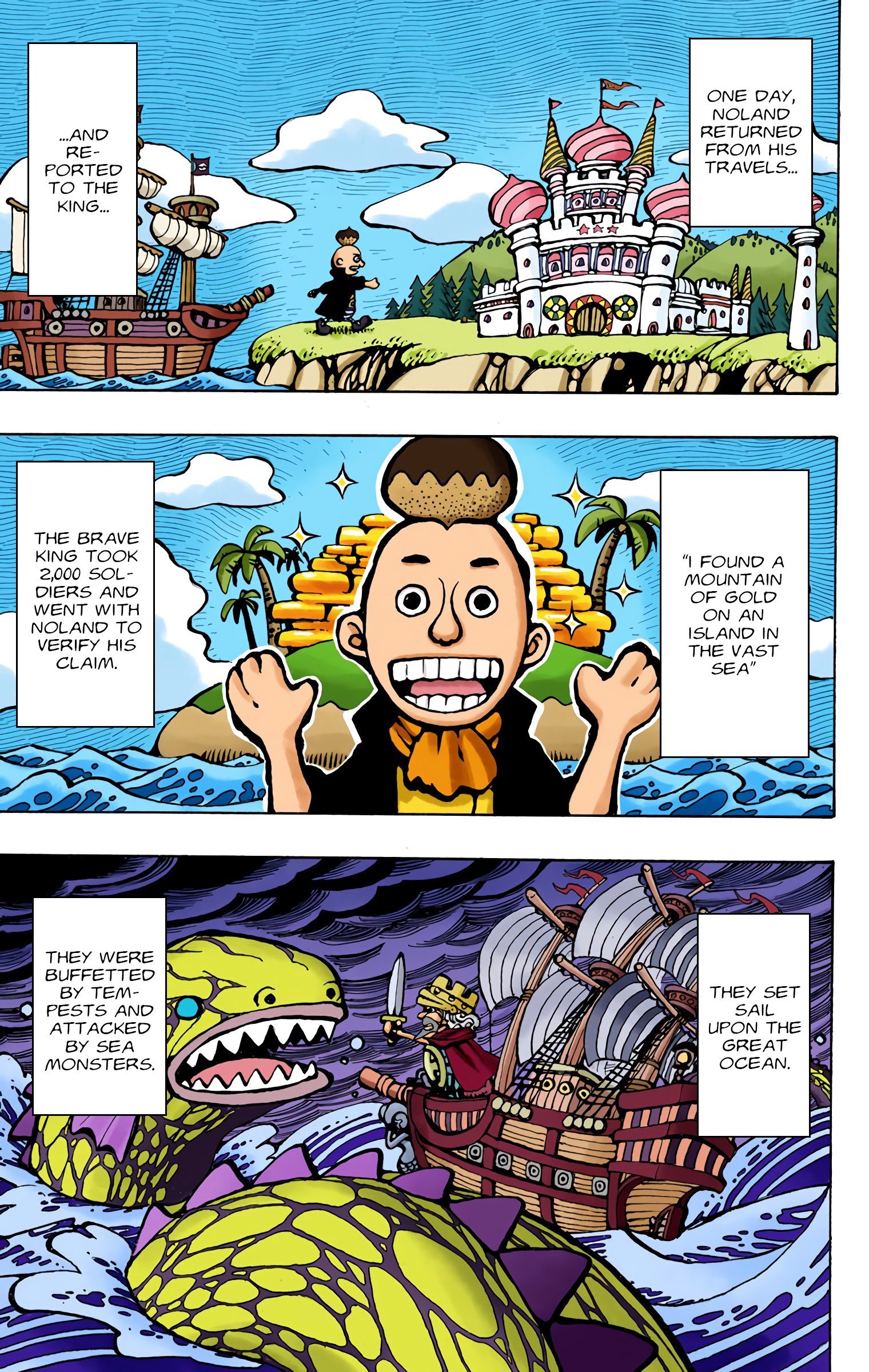 One Piece Colored Manga