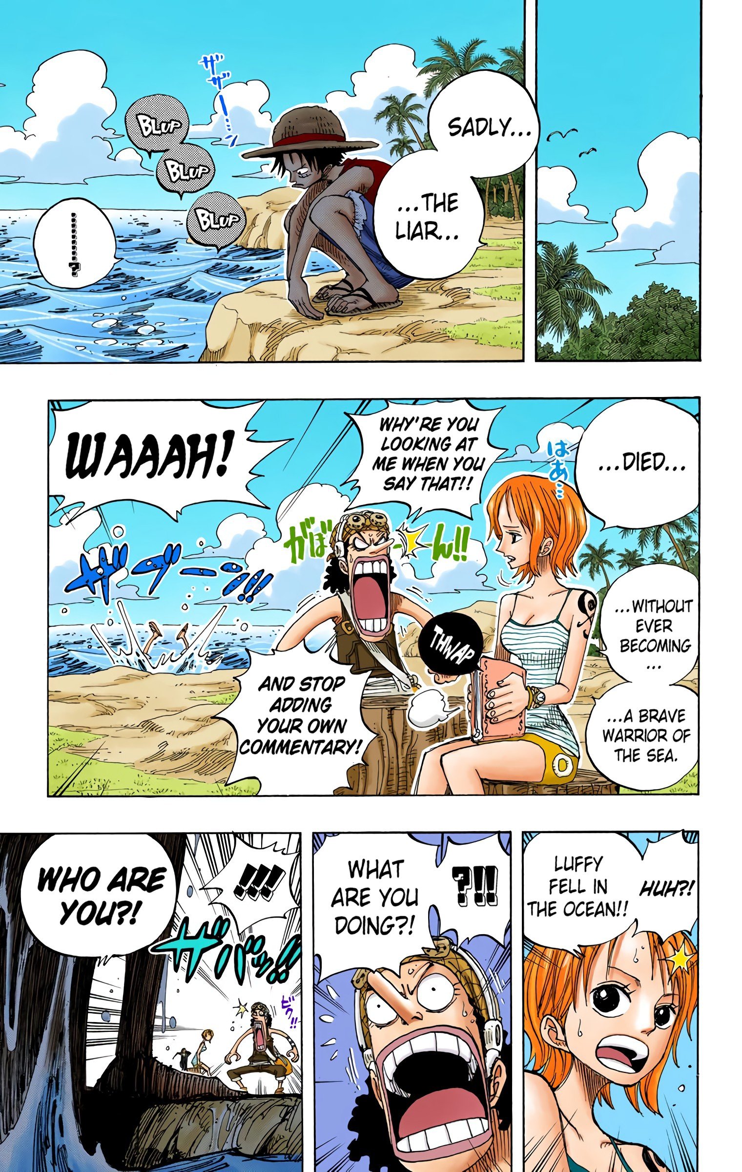 One Piece Colored Manga