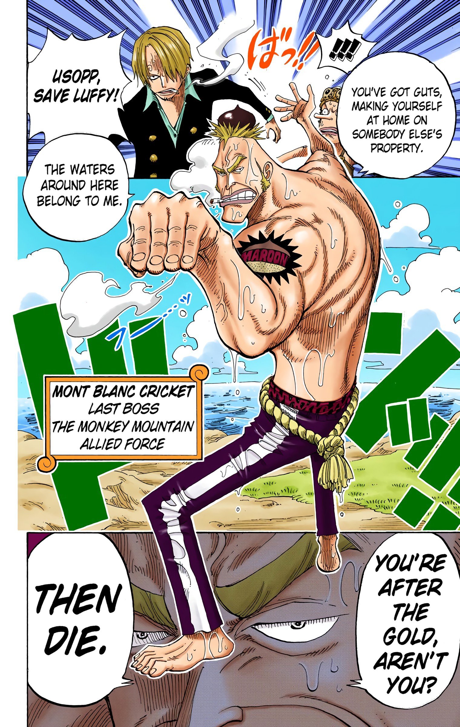 One Piece Colored Manga