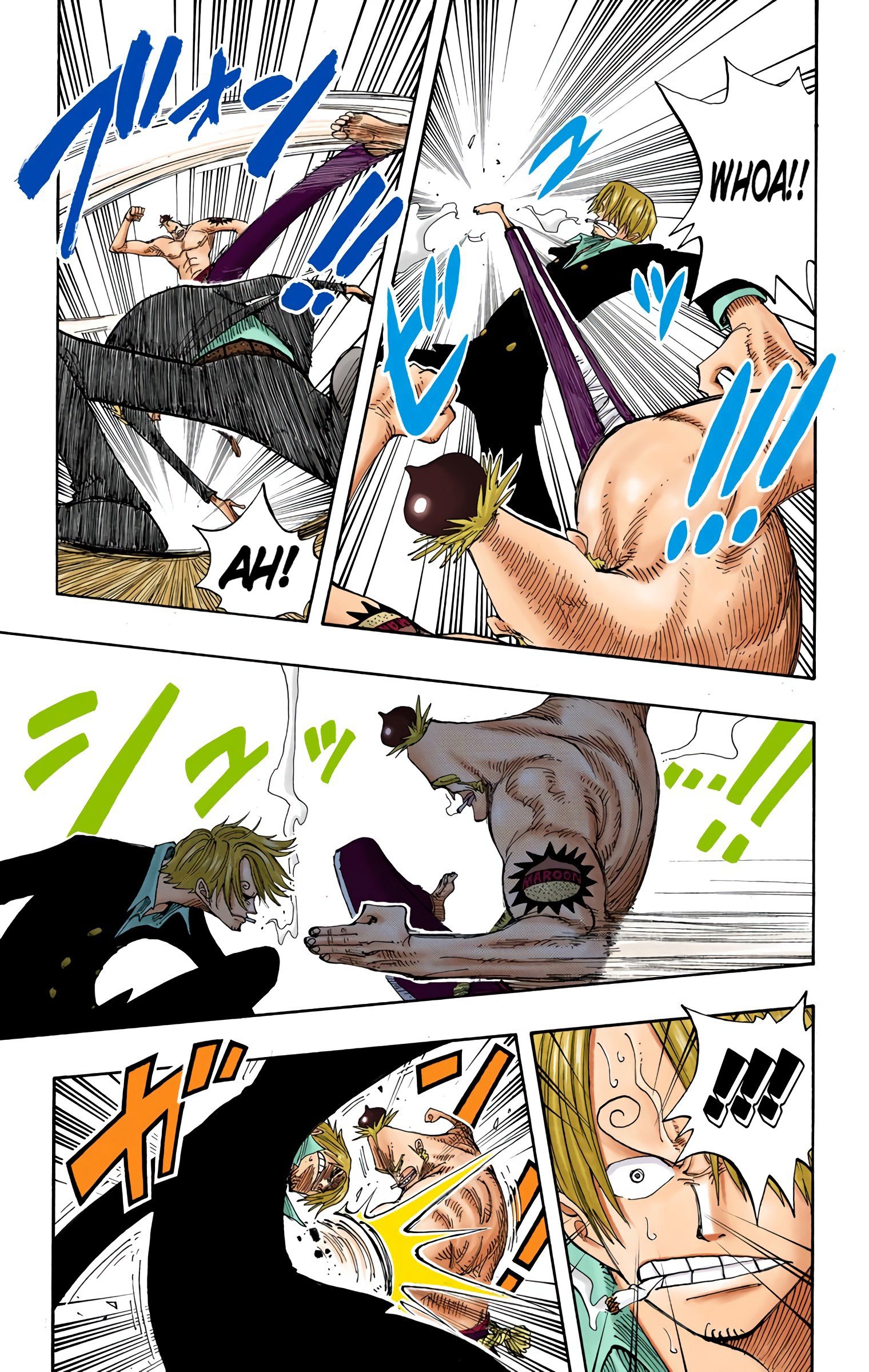 One Piece Colored Manga