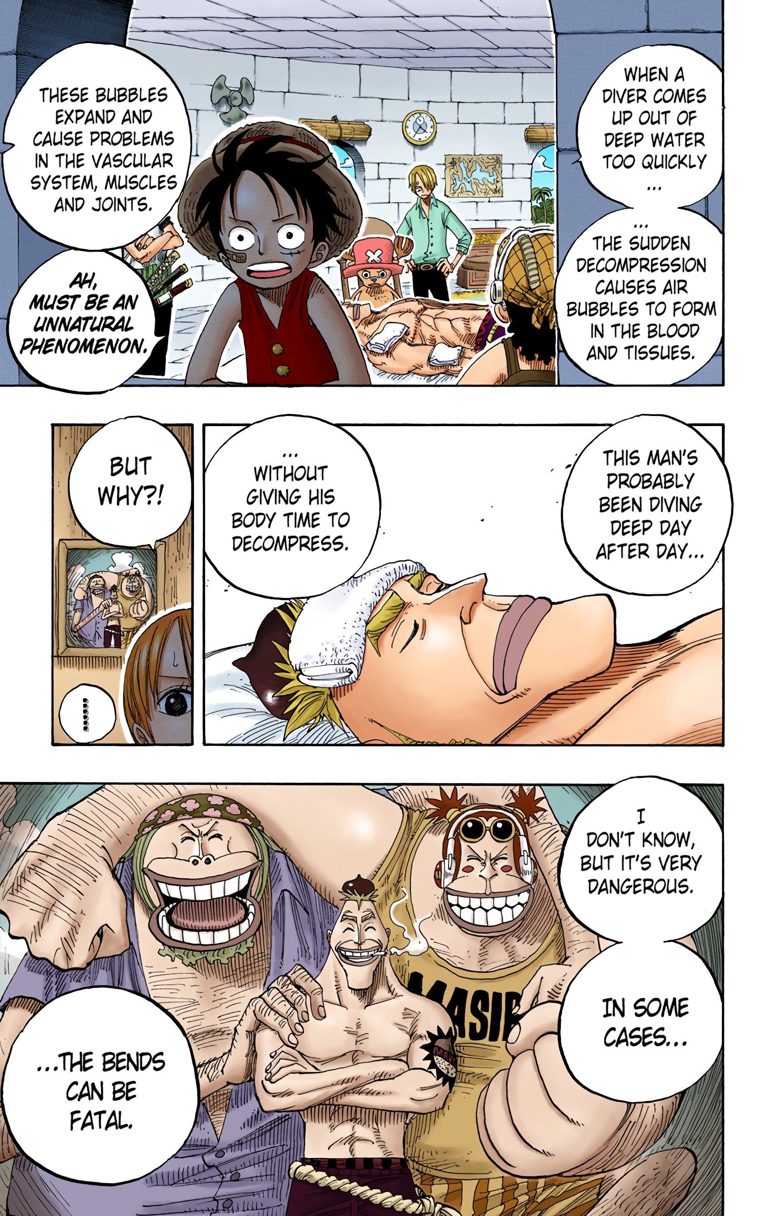 One Piece Colored Manga