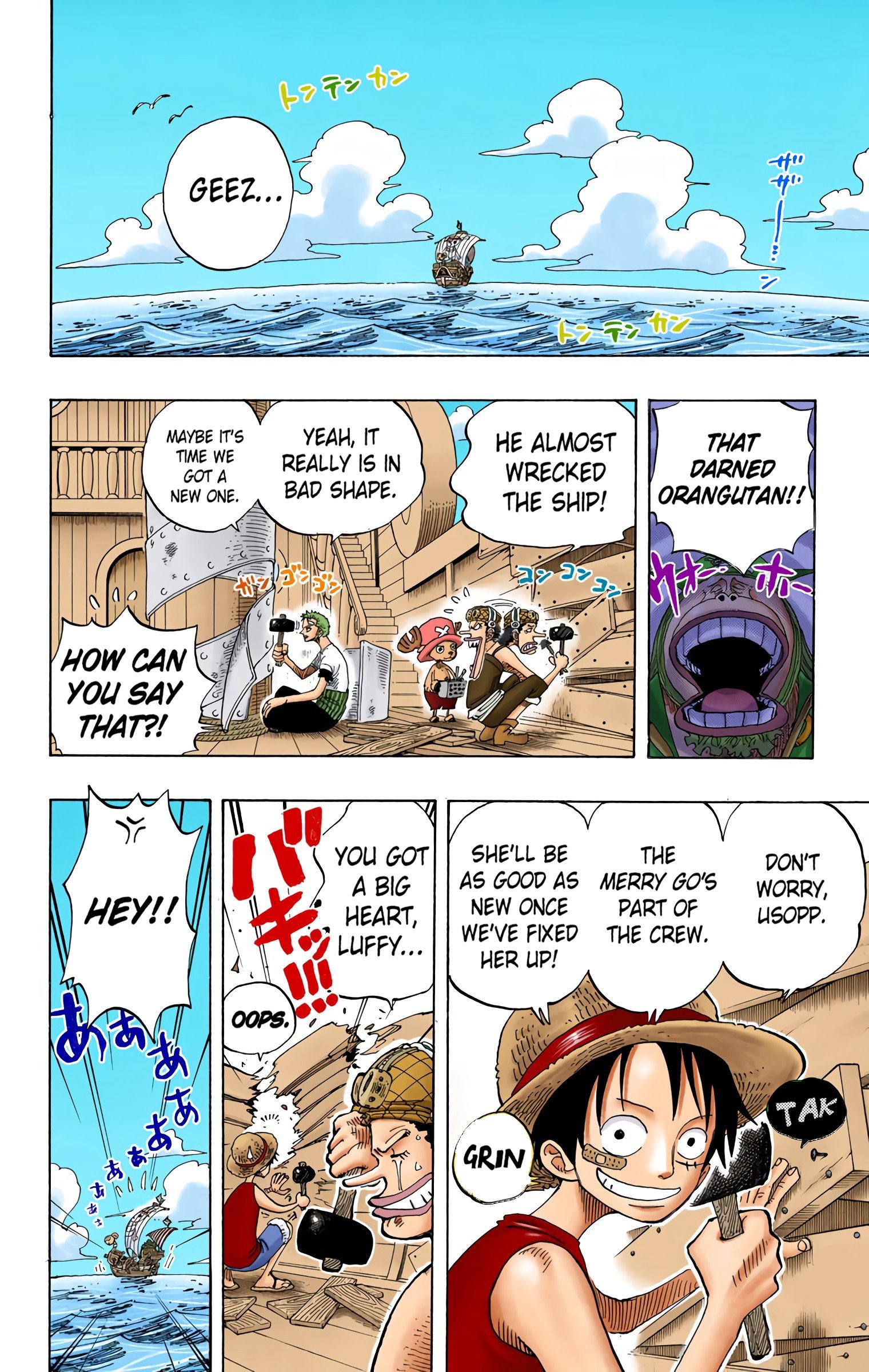 One Piece Colored Manga