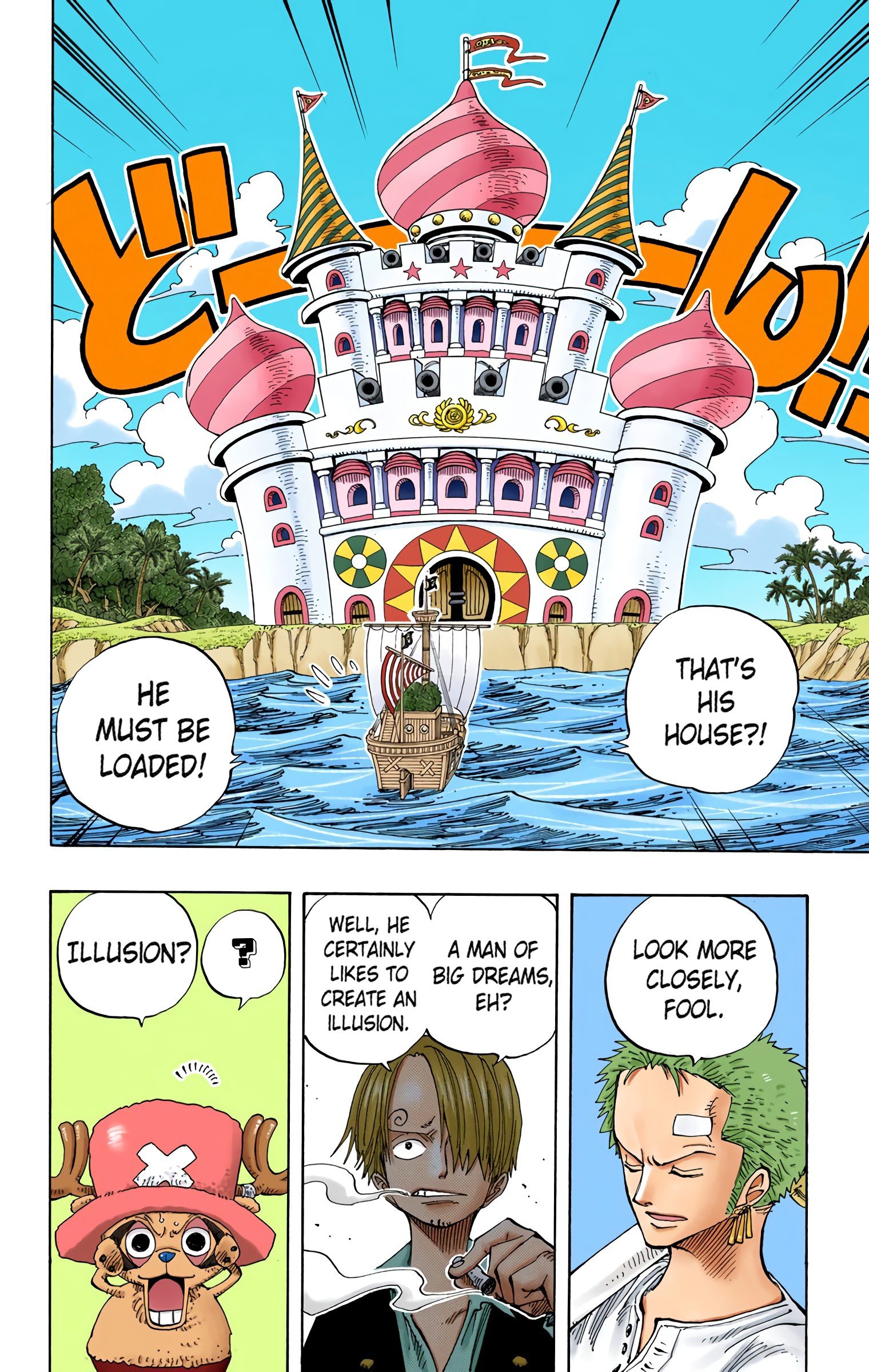 One Piece Colored Manga