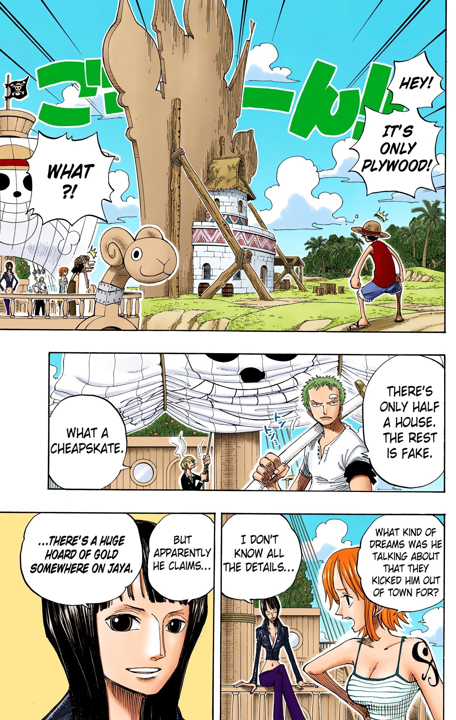 One Piece Colored Manga