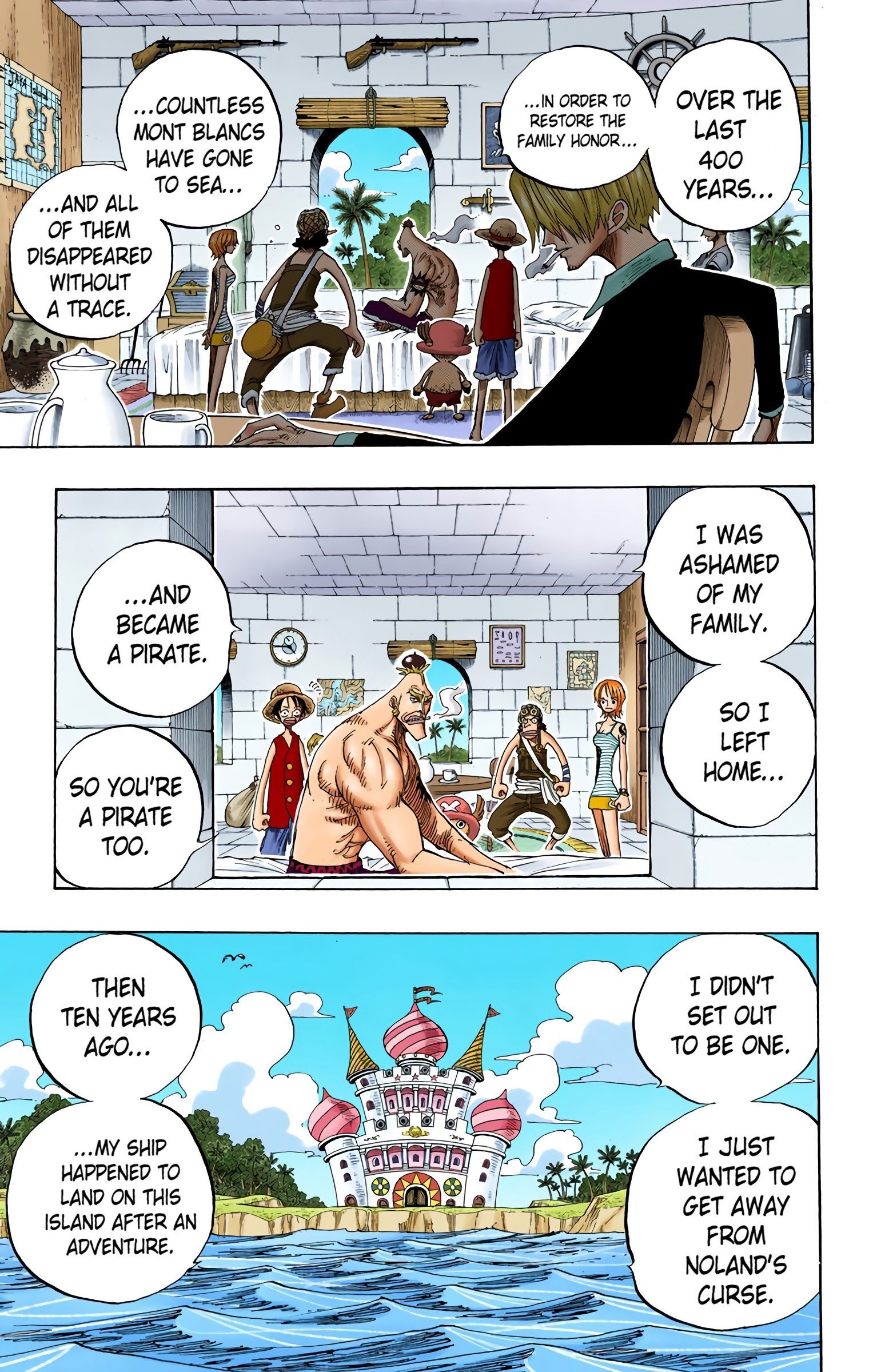 One Piece Colored Manga