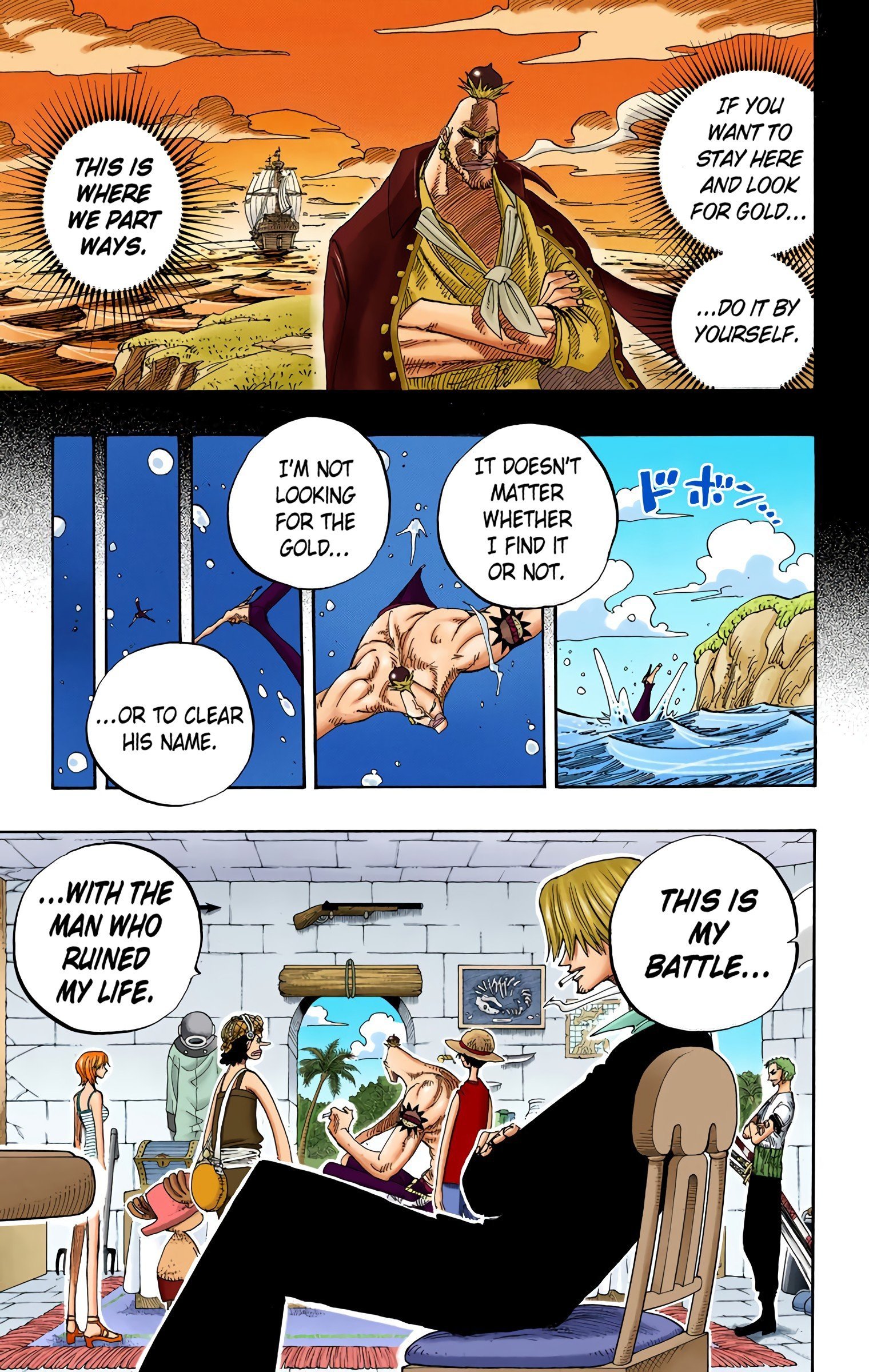 One Piece Colored Manga