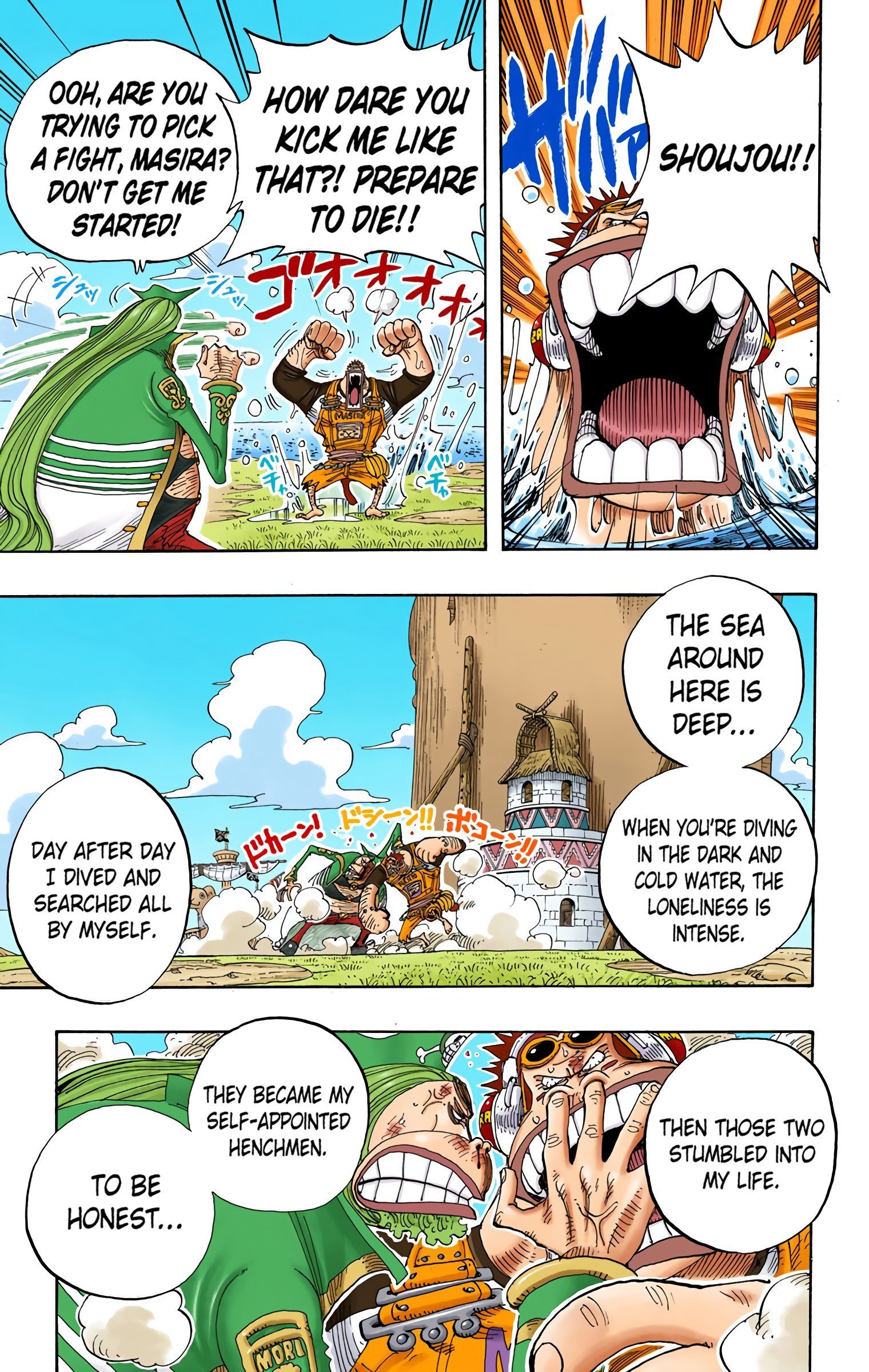 One Piece Colored Manga