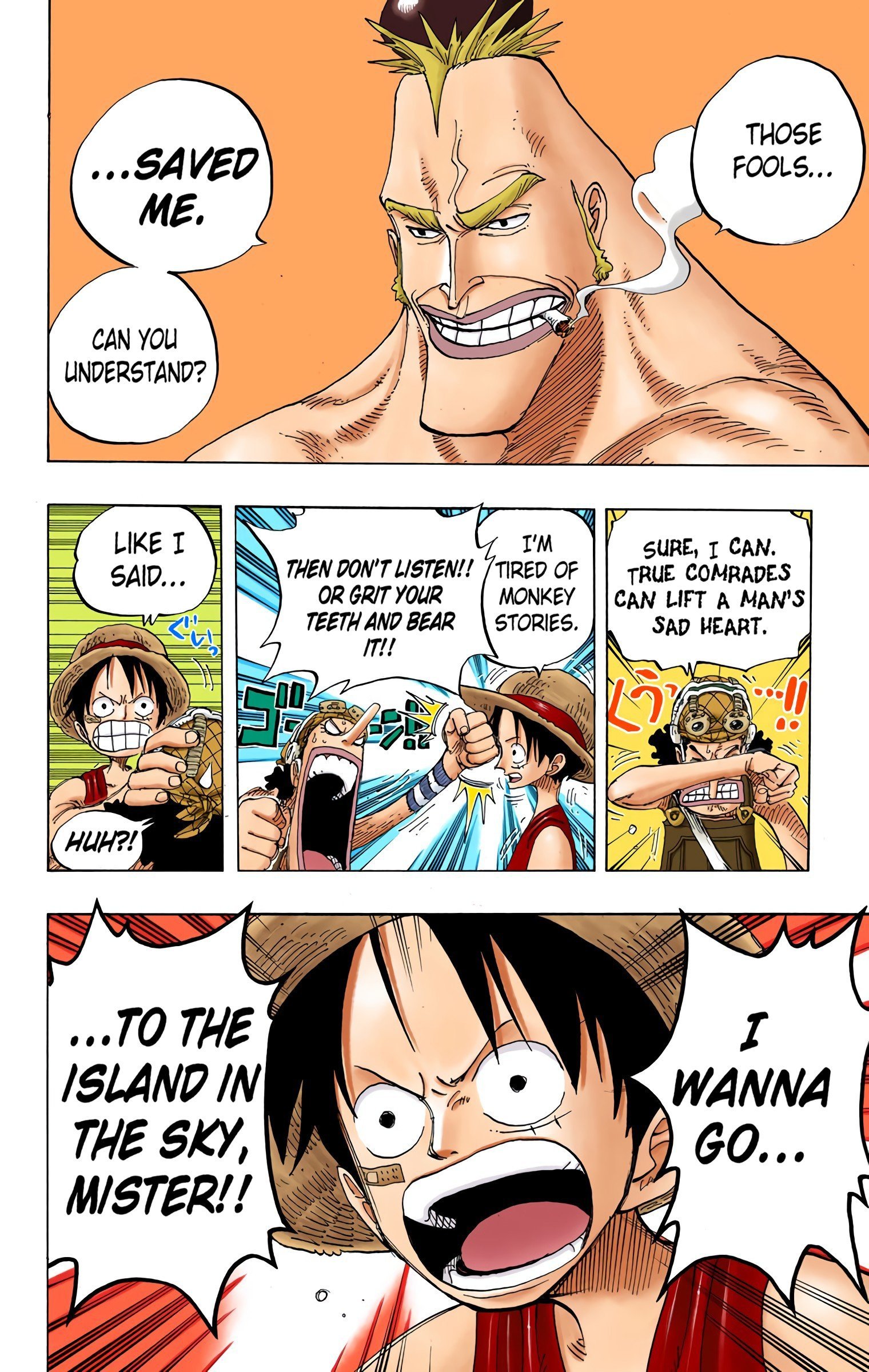 One Piece Colored Manga