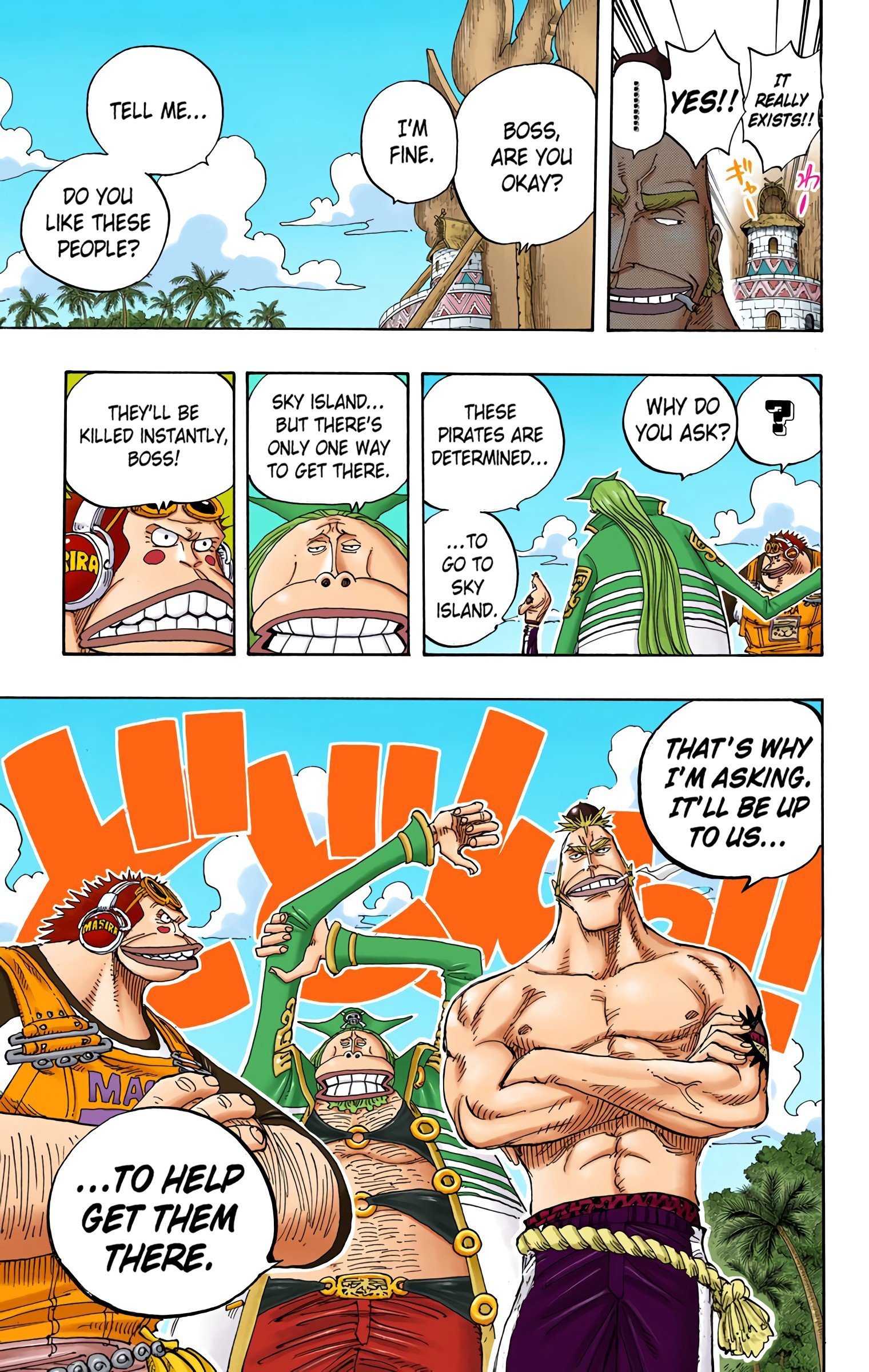 One Piece Colored Manga