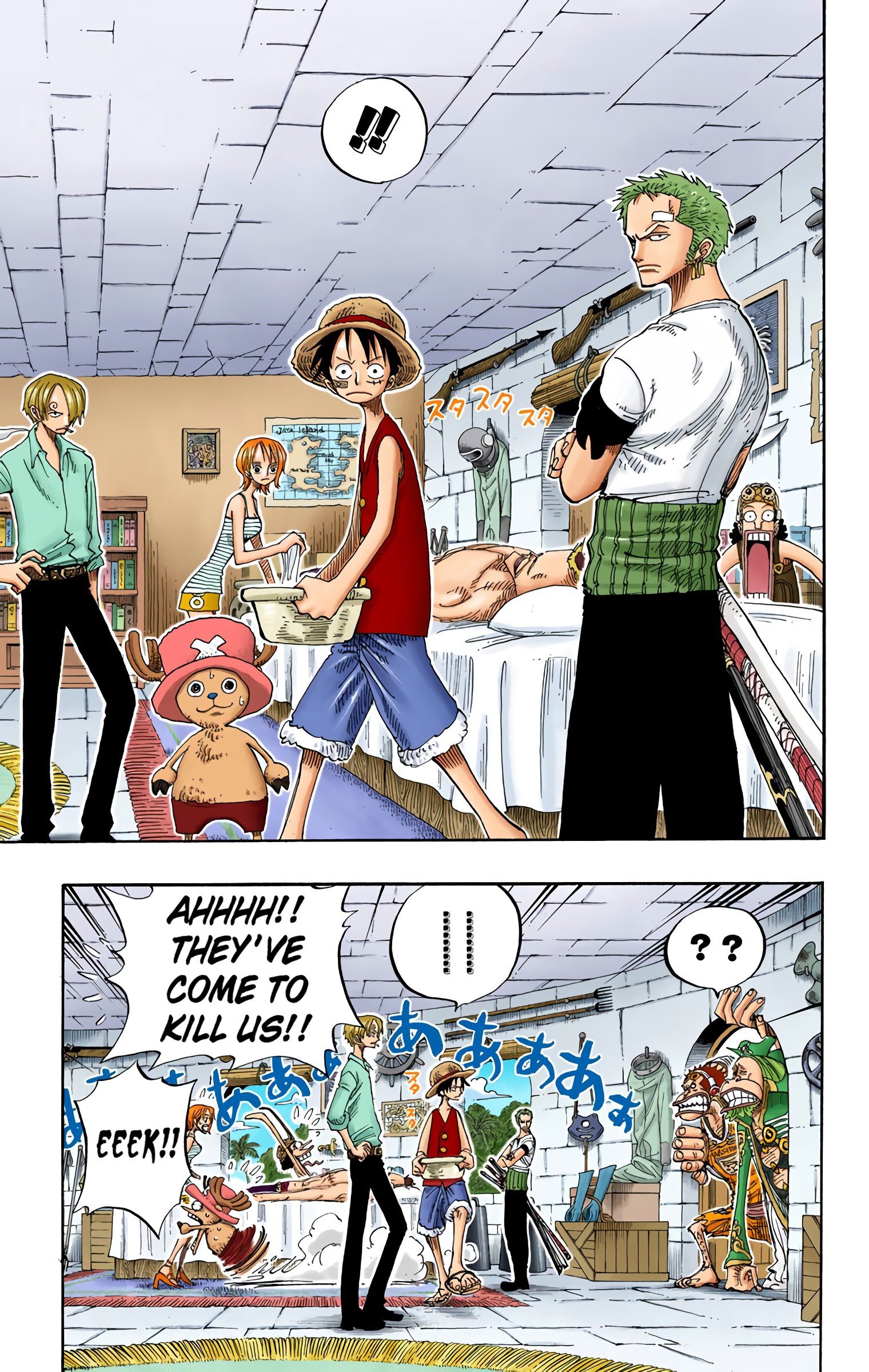 One Piece Colored Manga