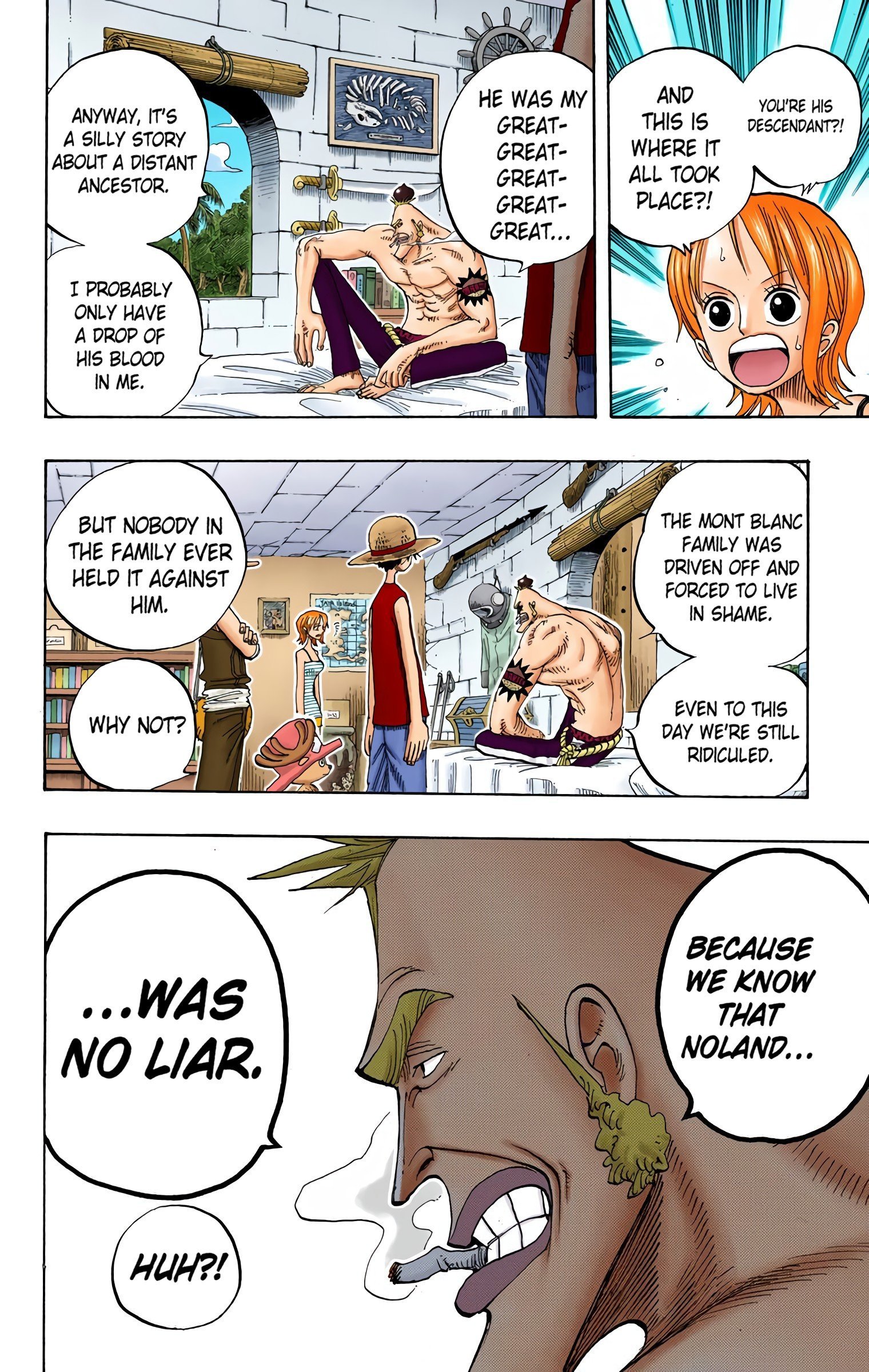 One Piece Colored Manga