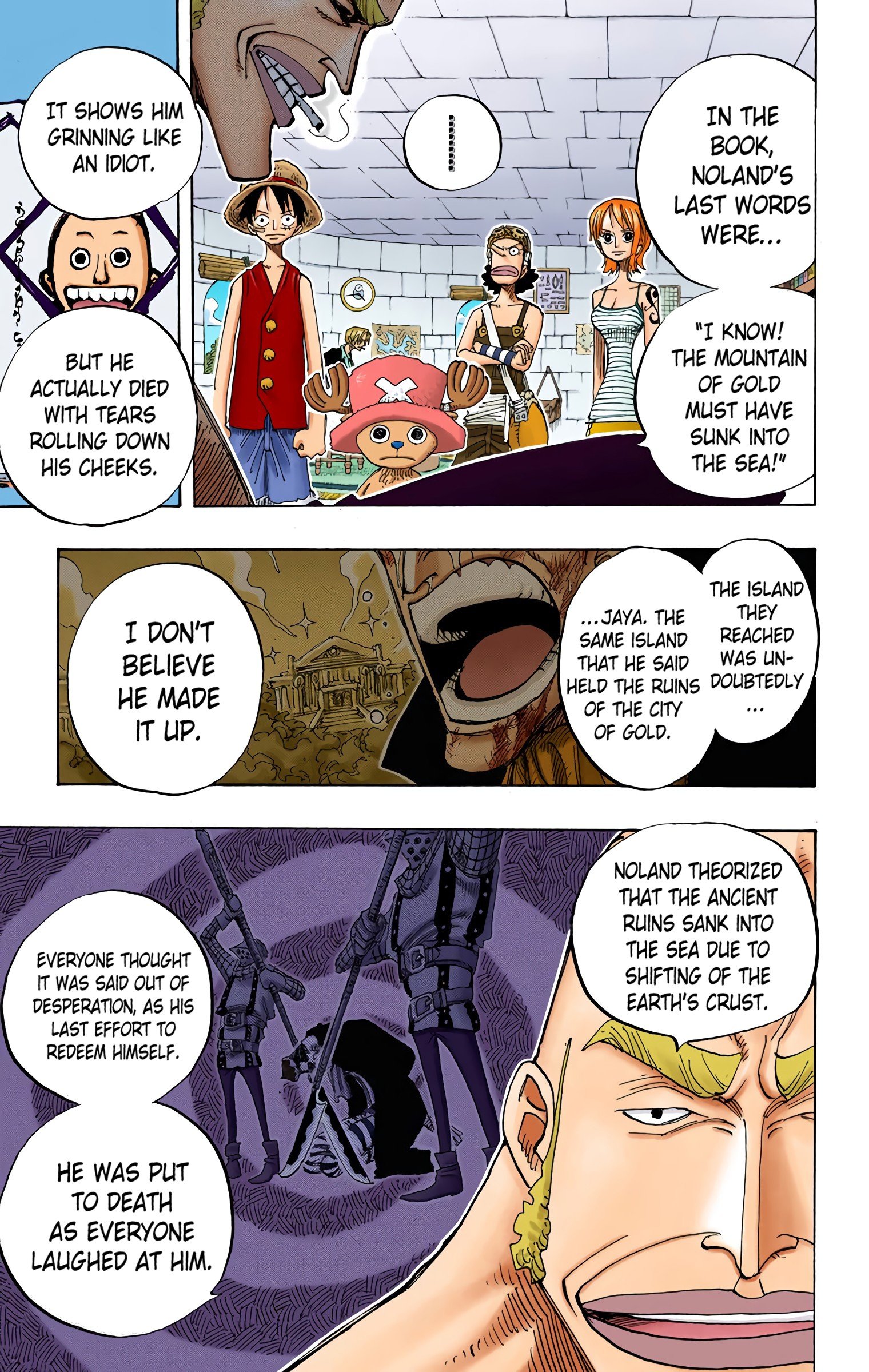 One Piece Colored Manga