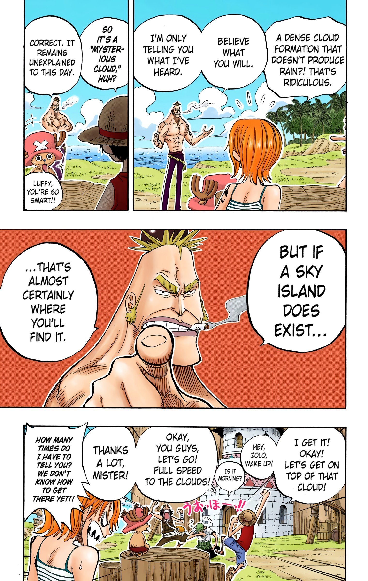 One Piece Colored Manga