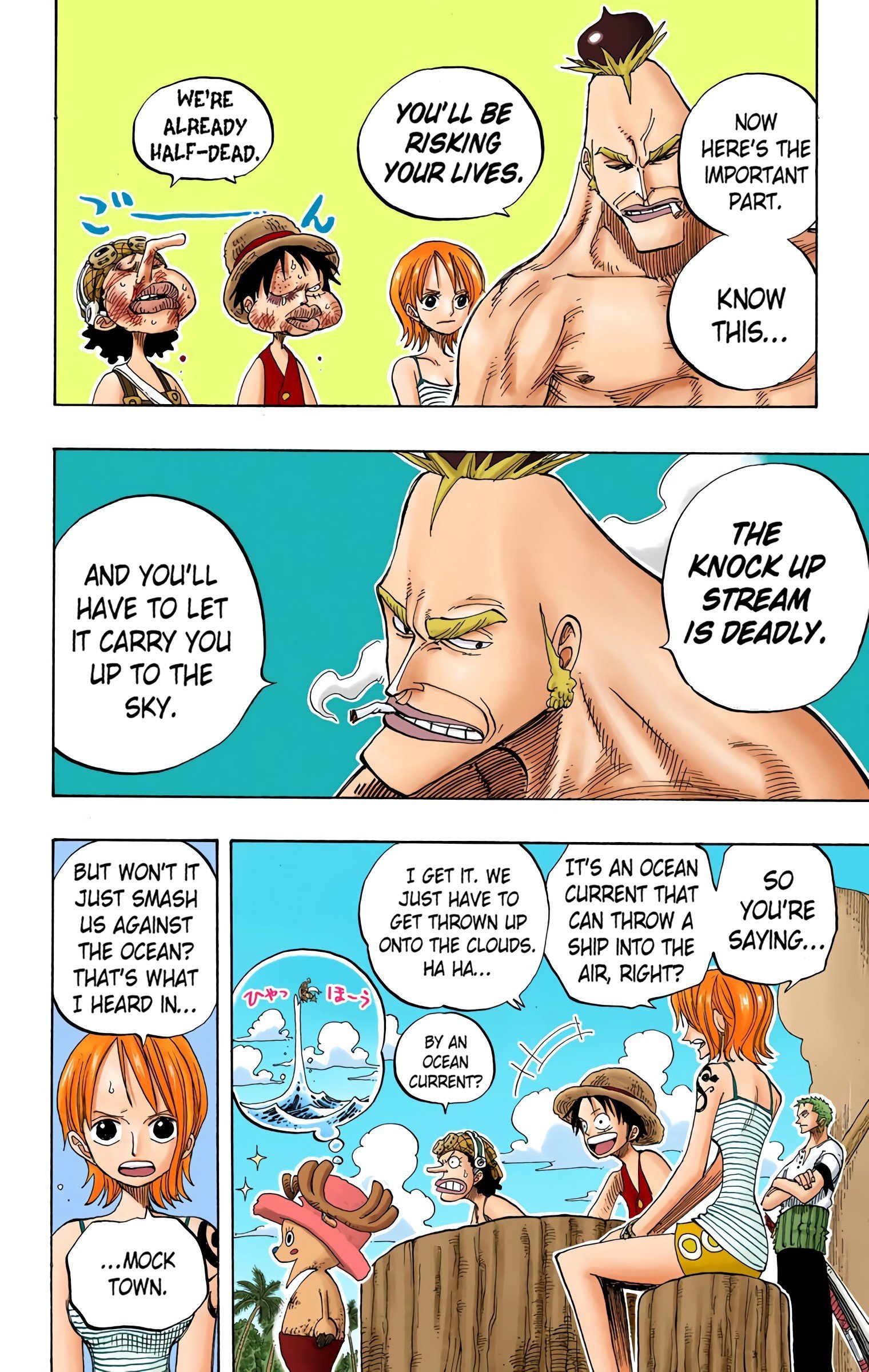 One Piece Colored Manga