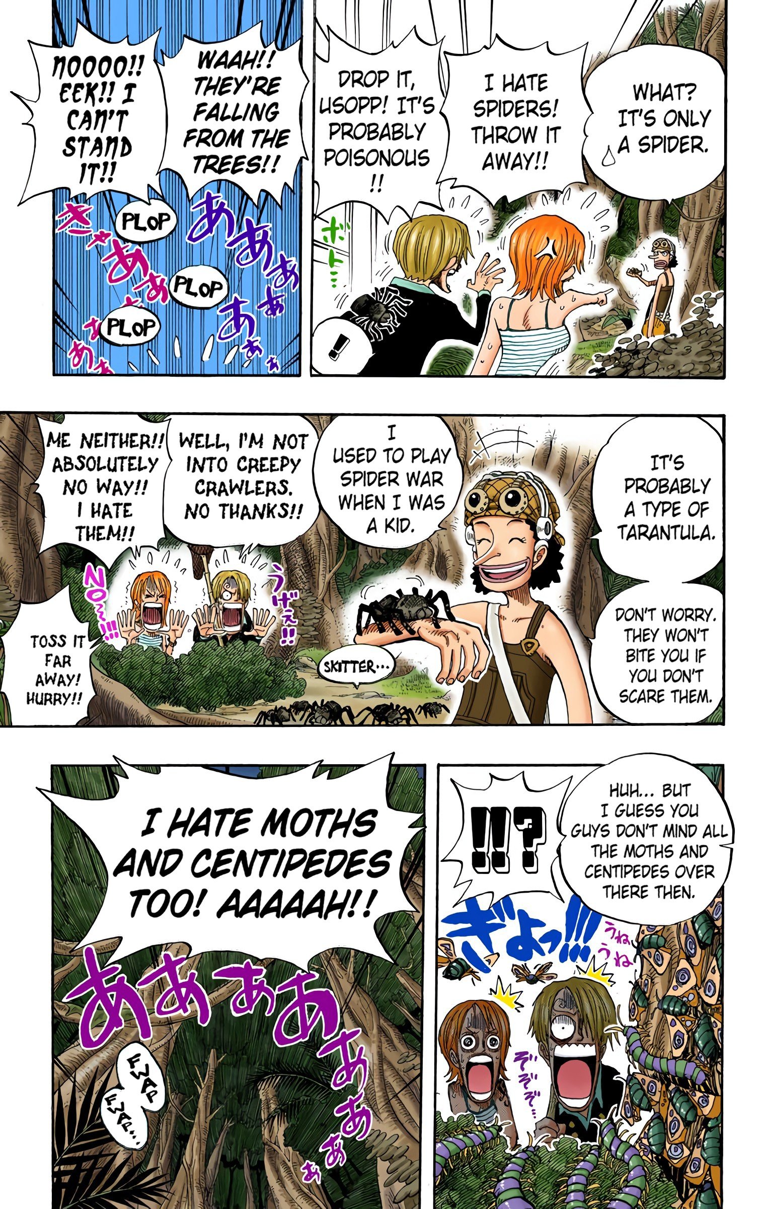 One Piece Colored Manga