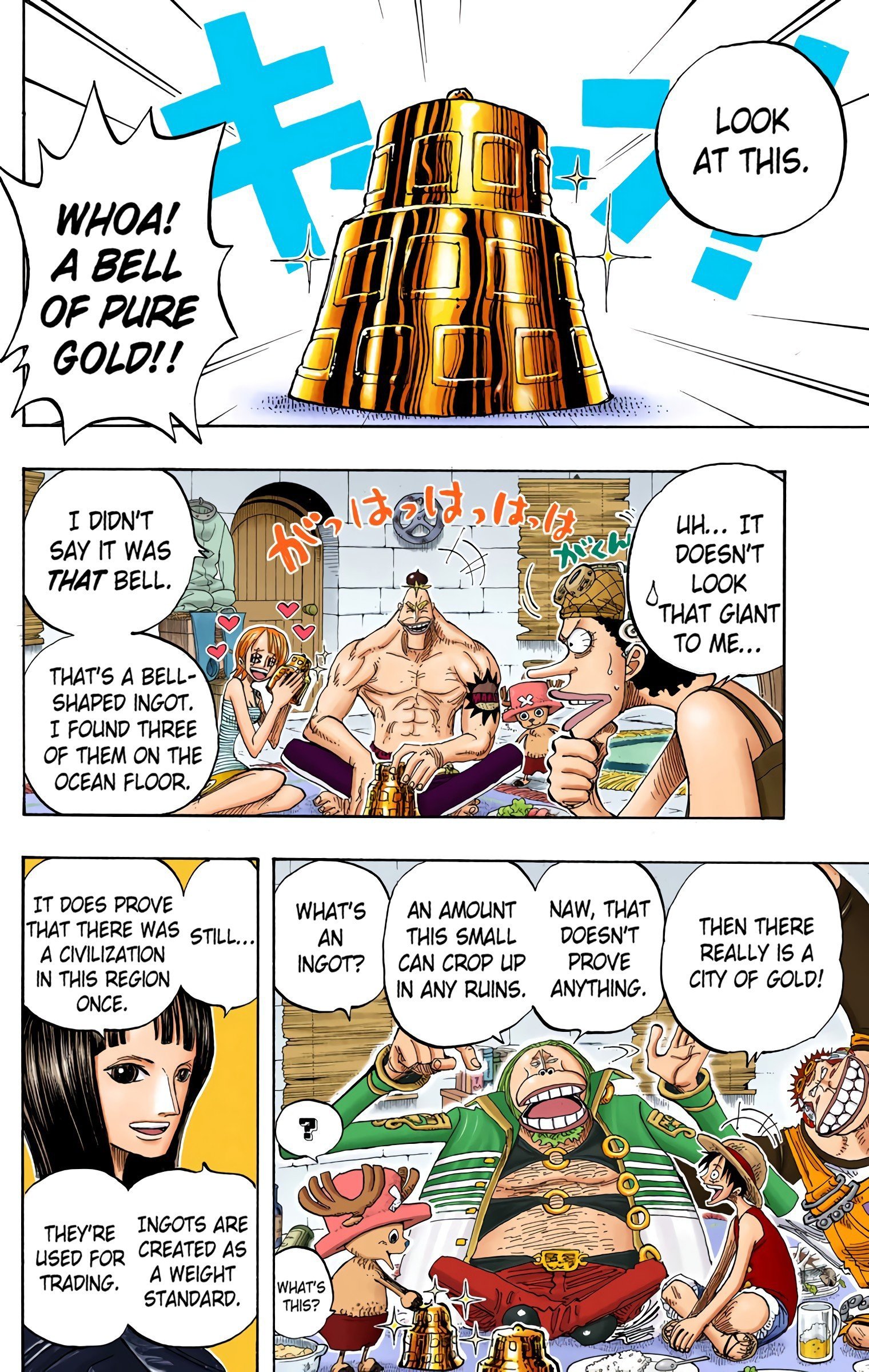 One Piece Colored Manga