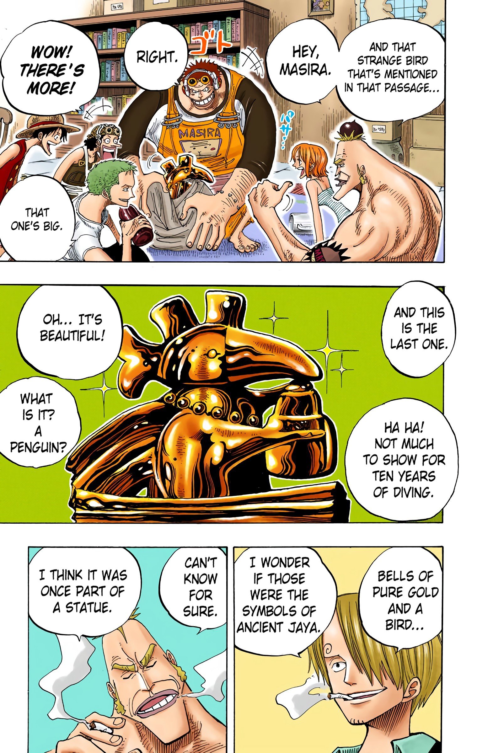 One Piece Colored Manga