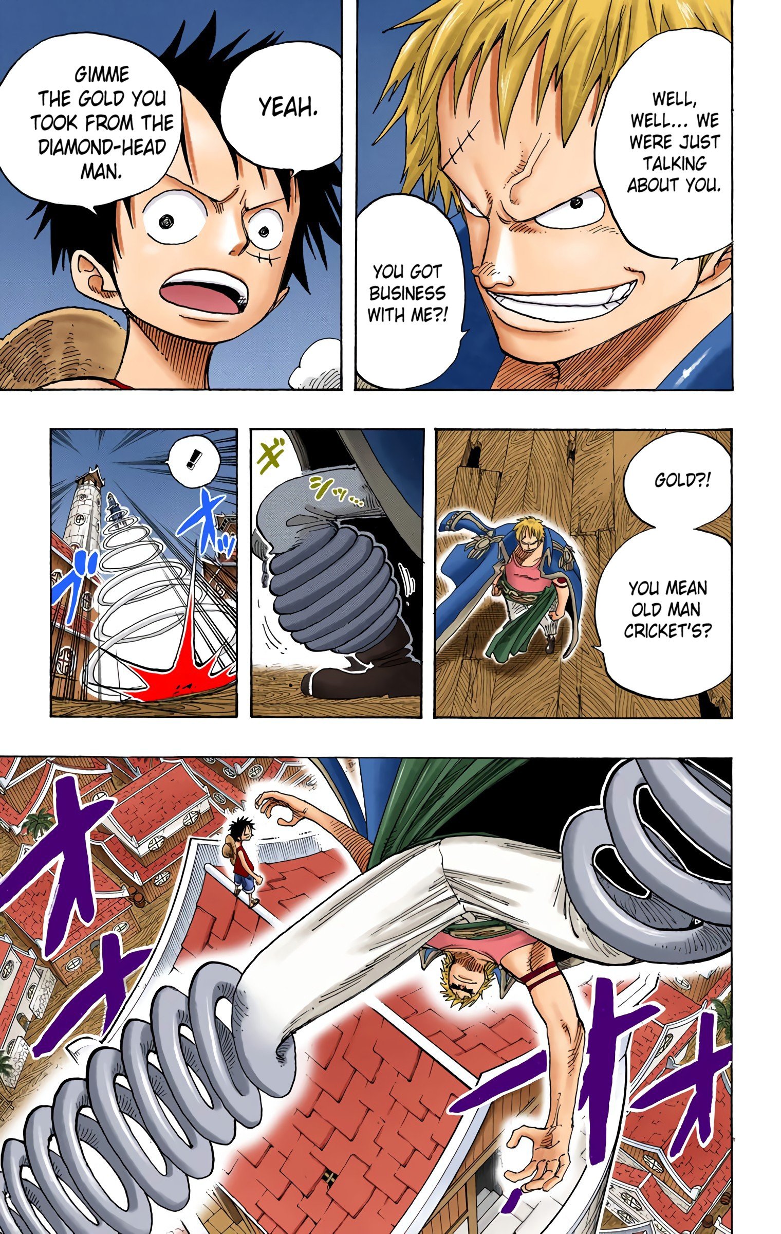 One Piece Colored Manga