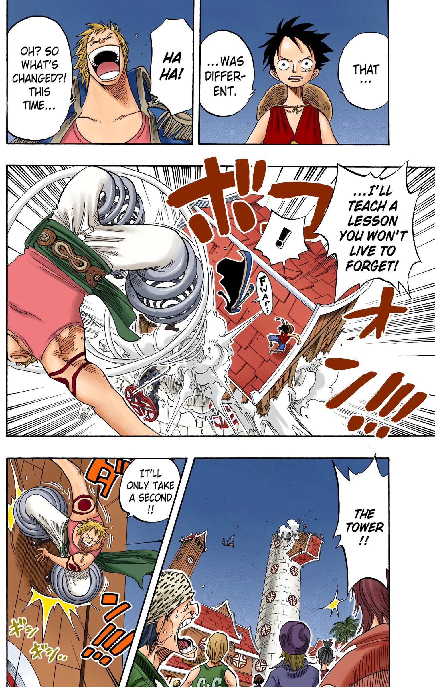 One Piece Colored Manga