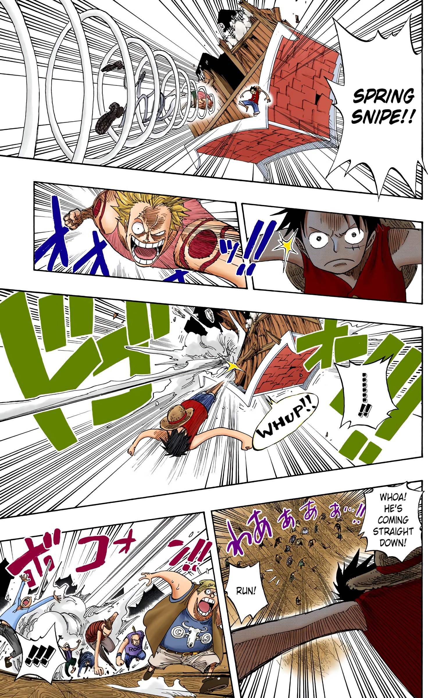 One Piece Colored Manga