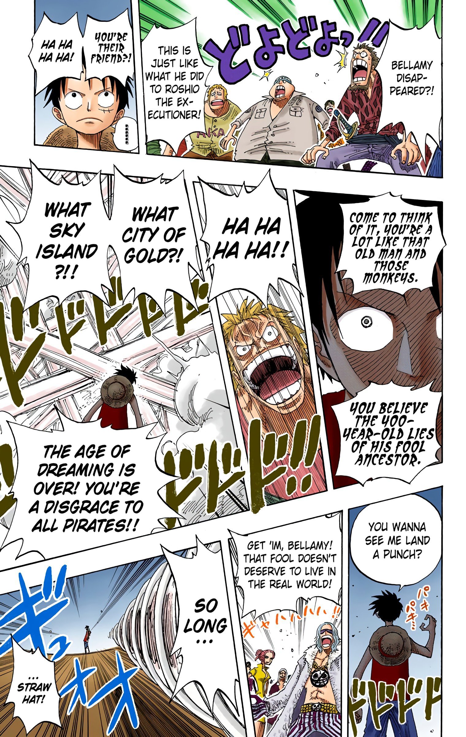 One Piece Colored Manga