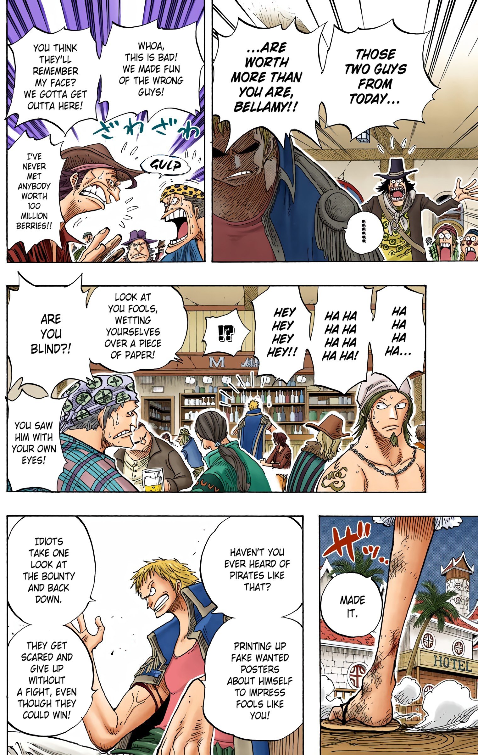 One Piece Colored Manga