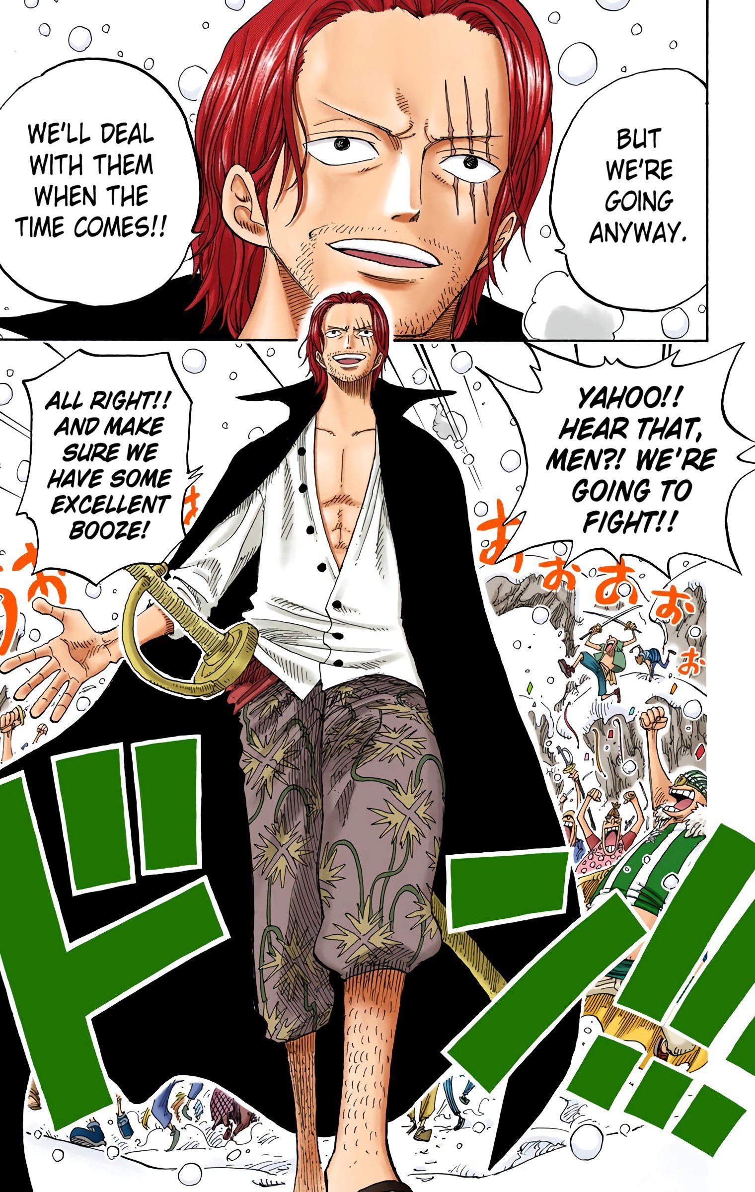 One Piece Colored Manga