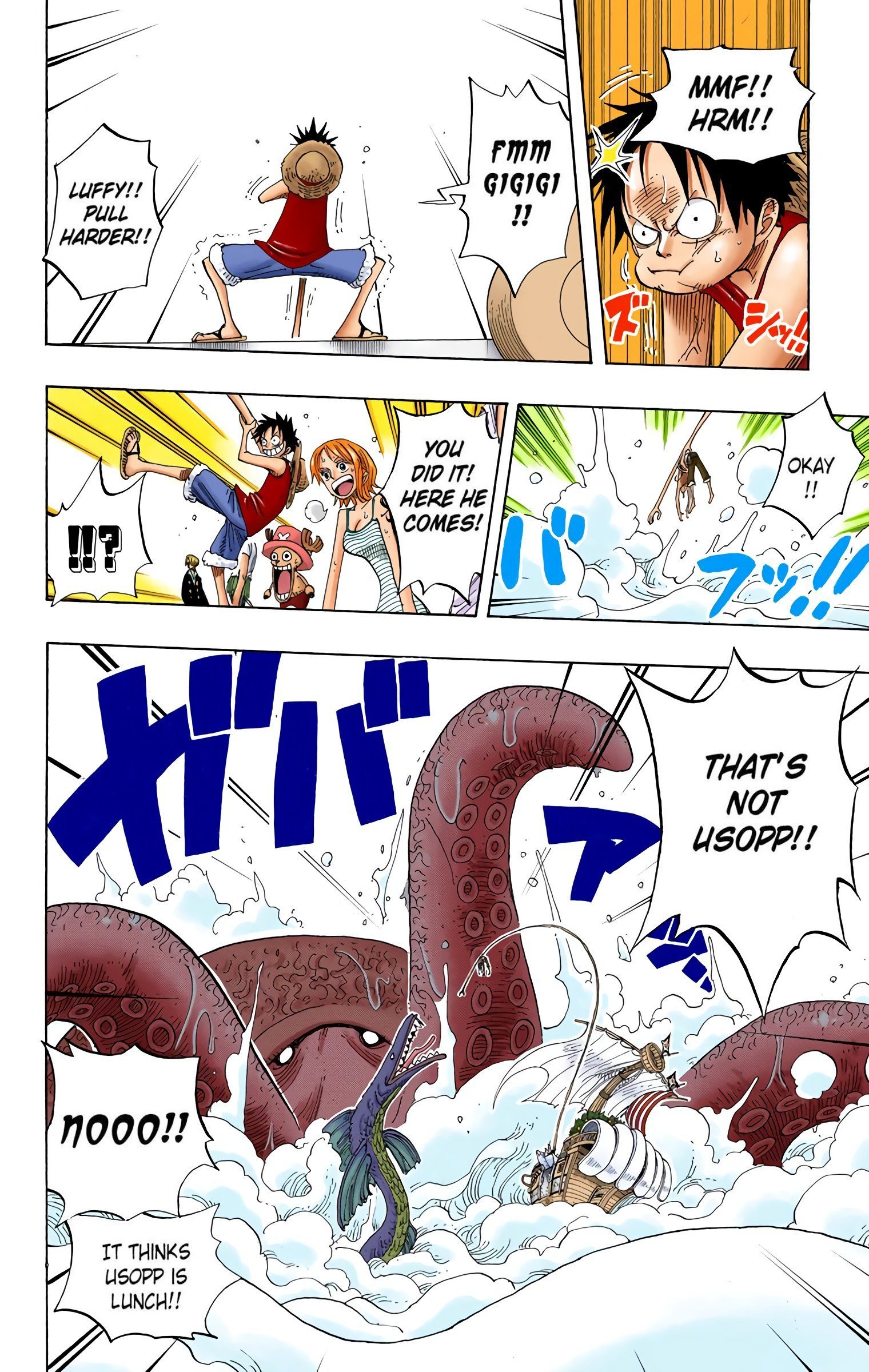 One Piece Colored Manga