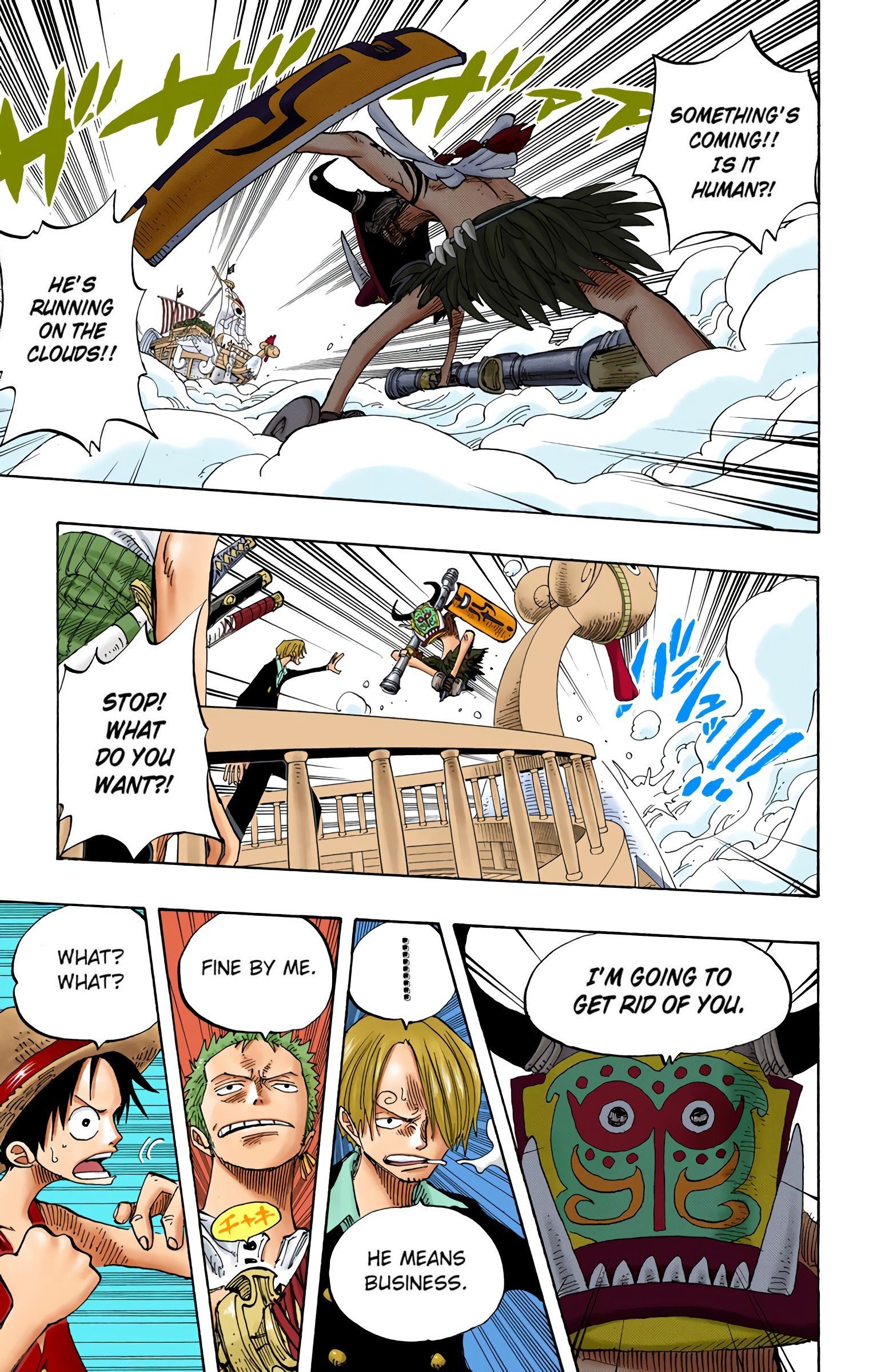 One Piece Colored Manga