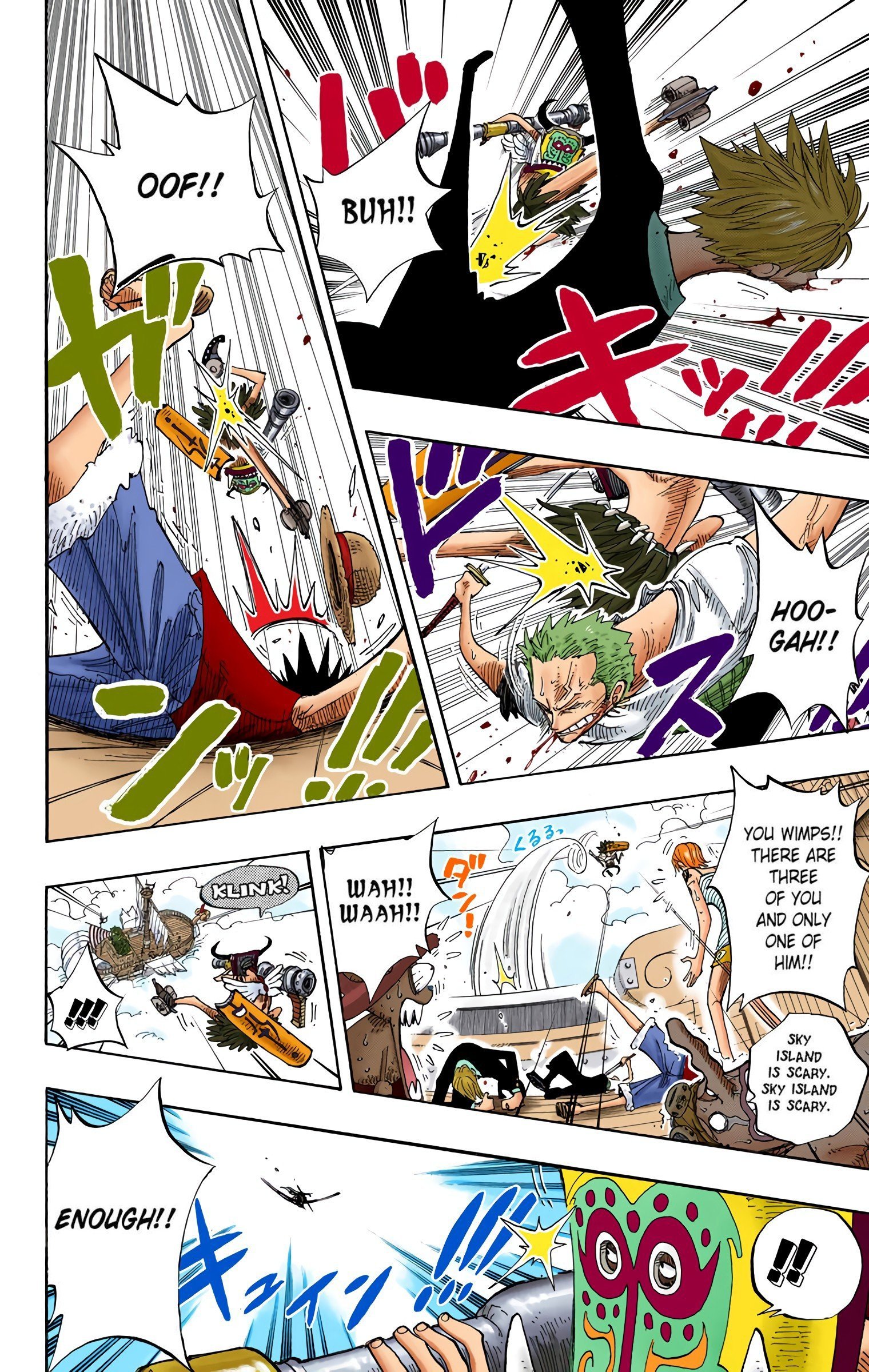 One Piece Colored Manga