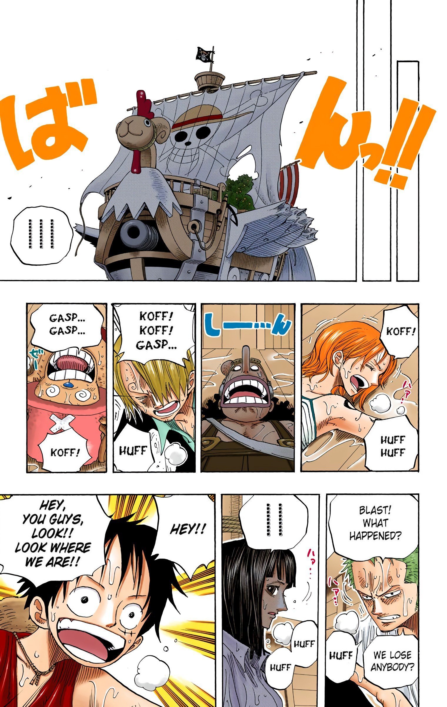 One Piece Colored Manga