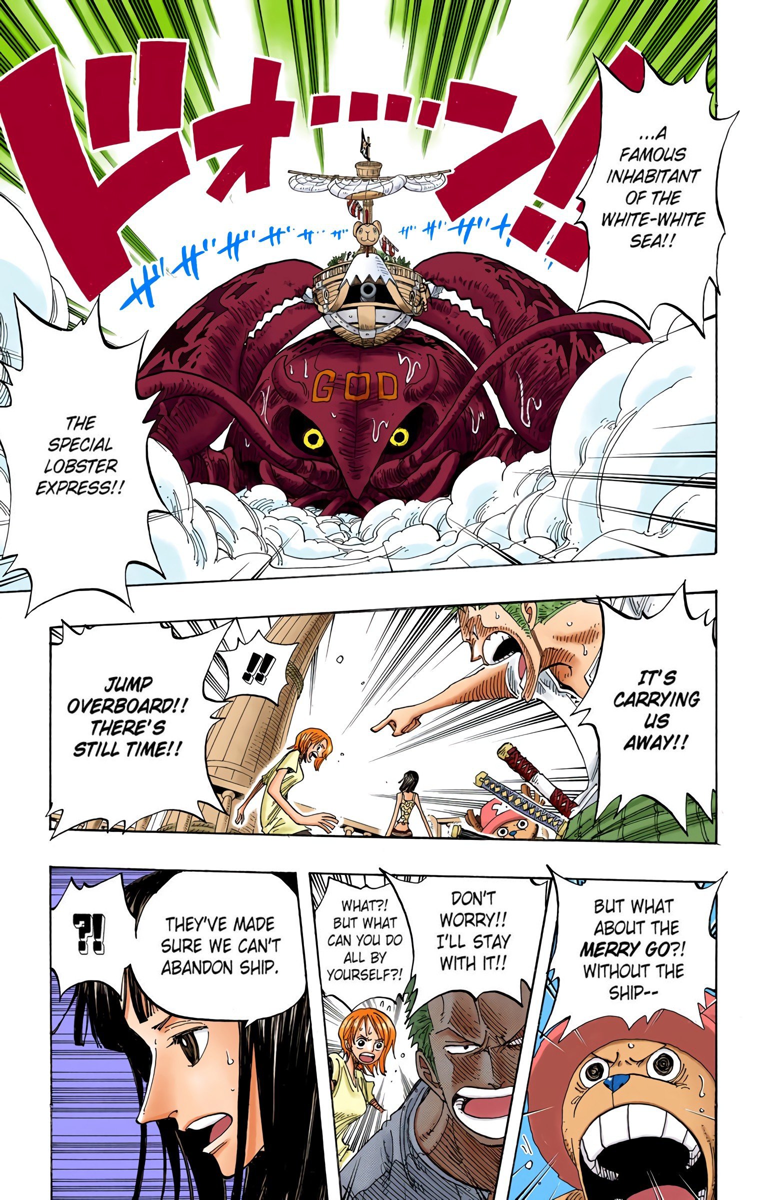 One Piece Colored Manga