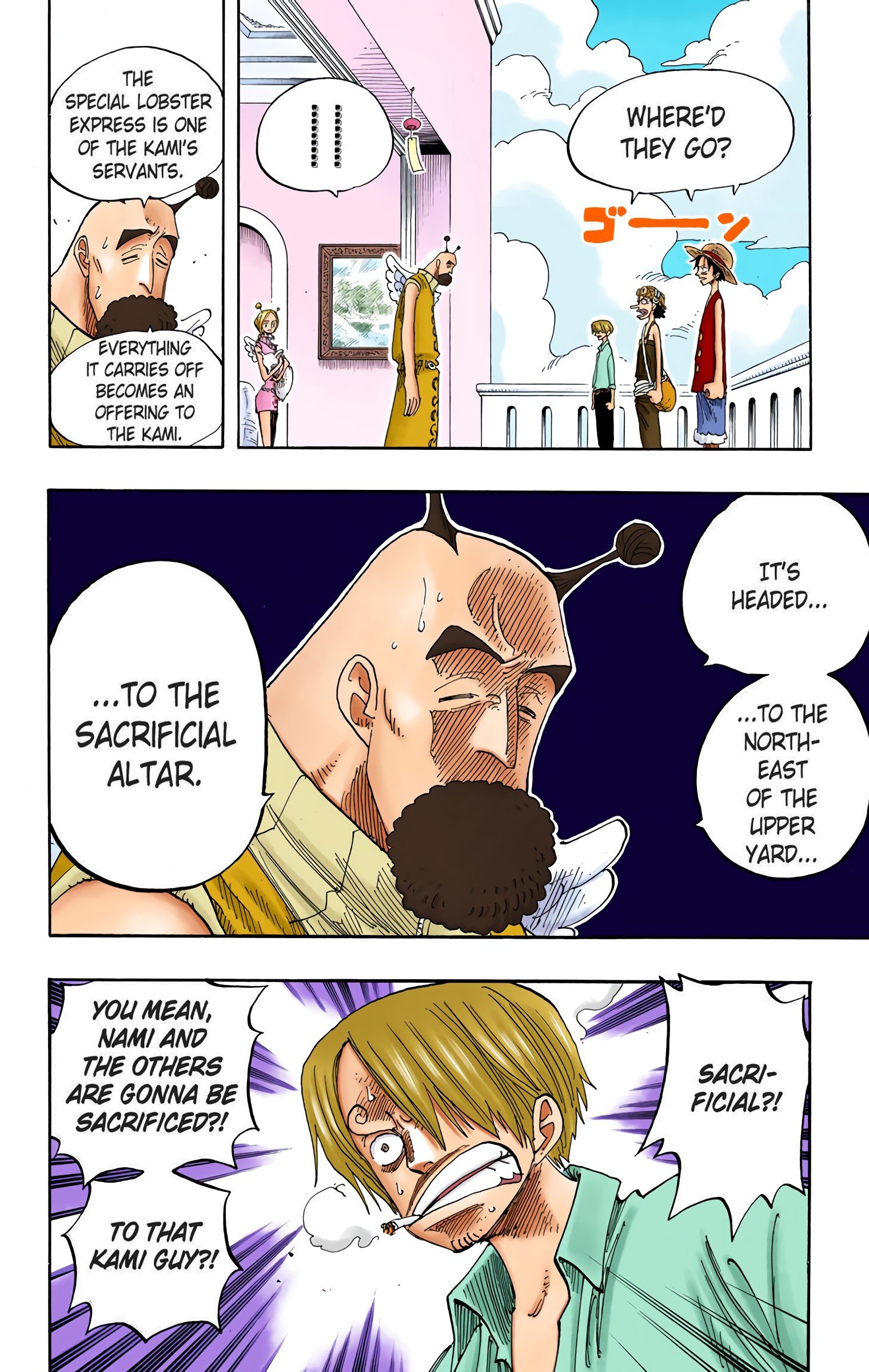 One Piece Colored Manga