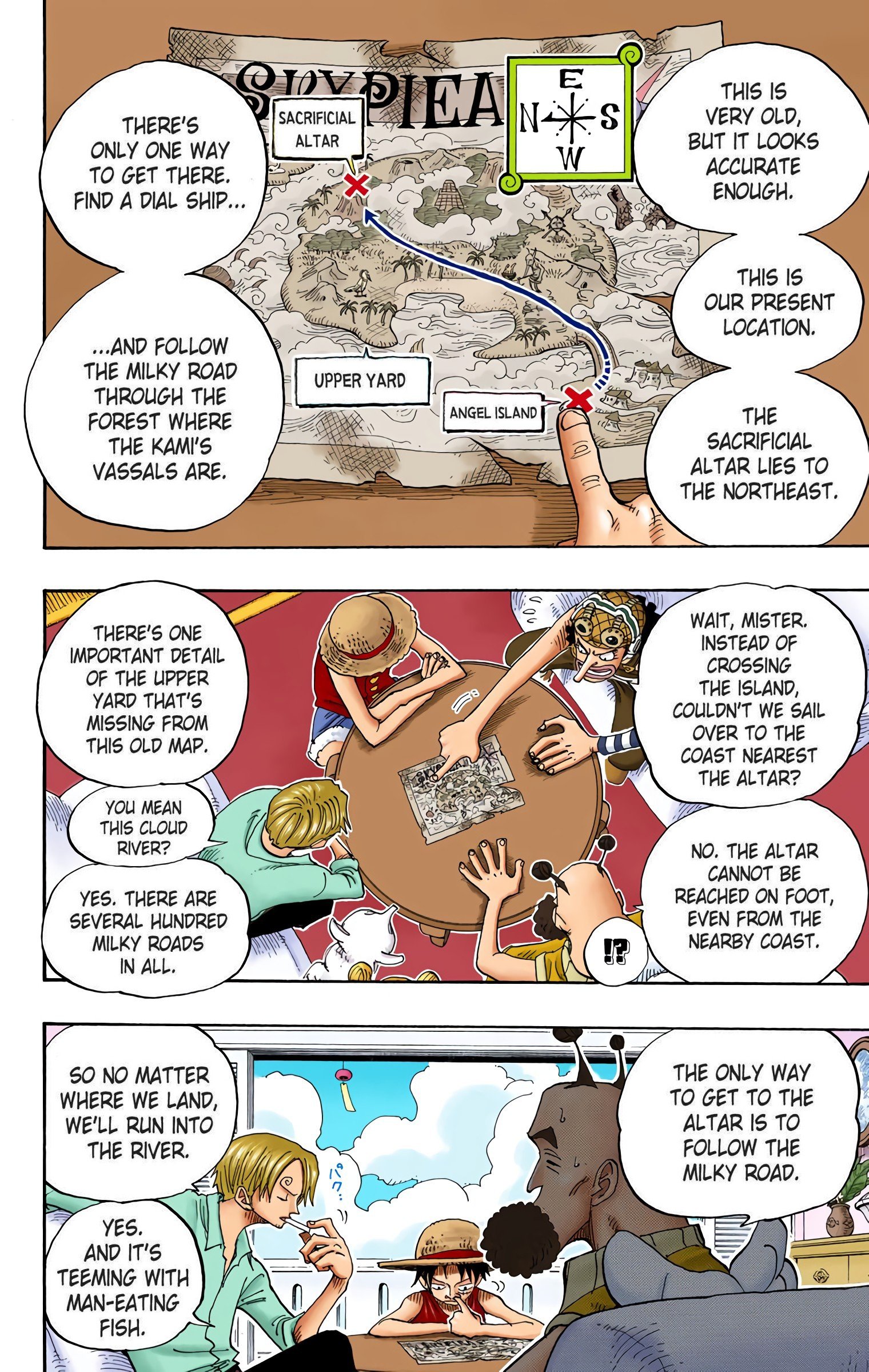 One Piece Colored Manga