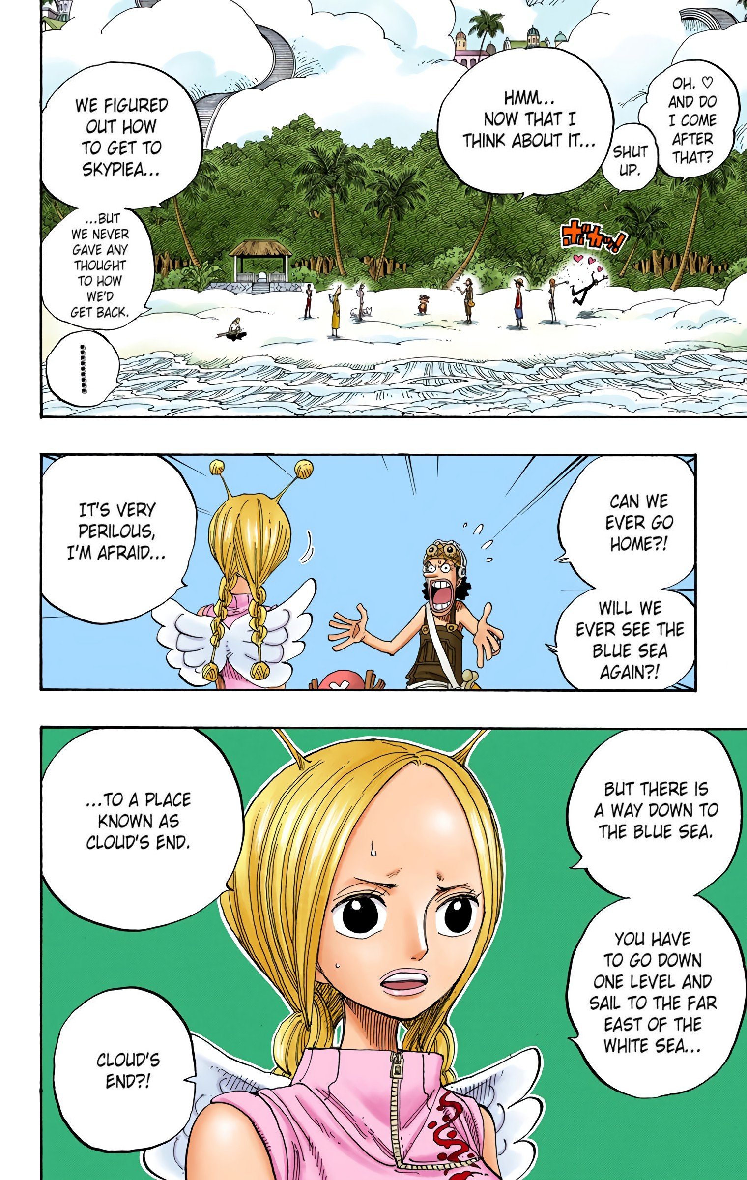 One Piece Colored Manga