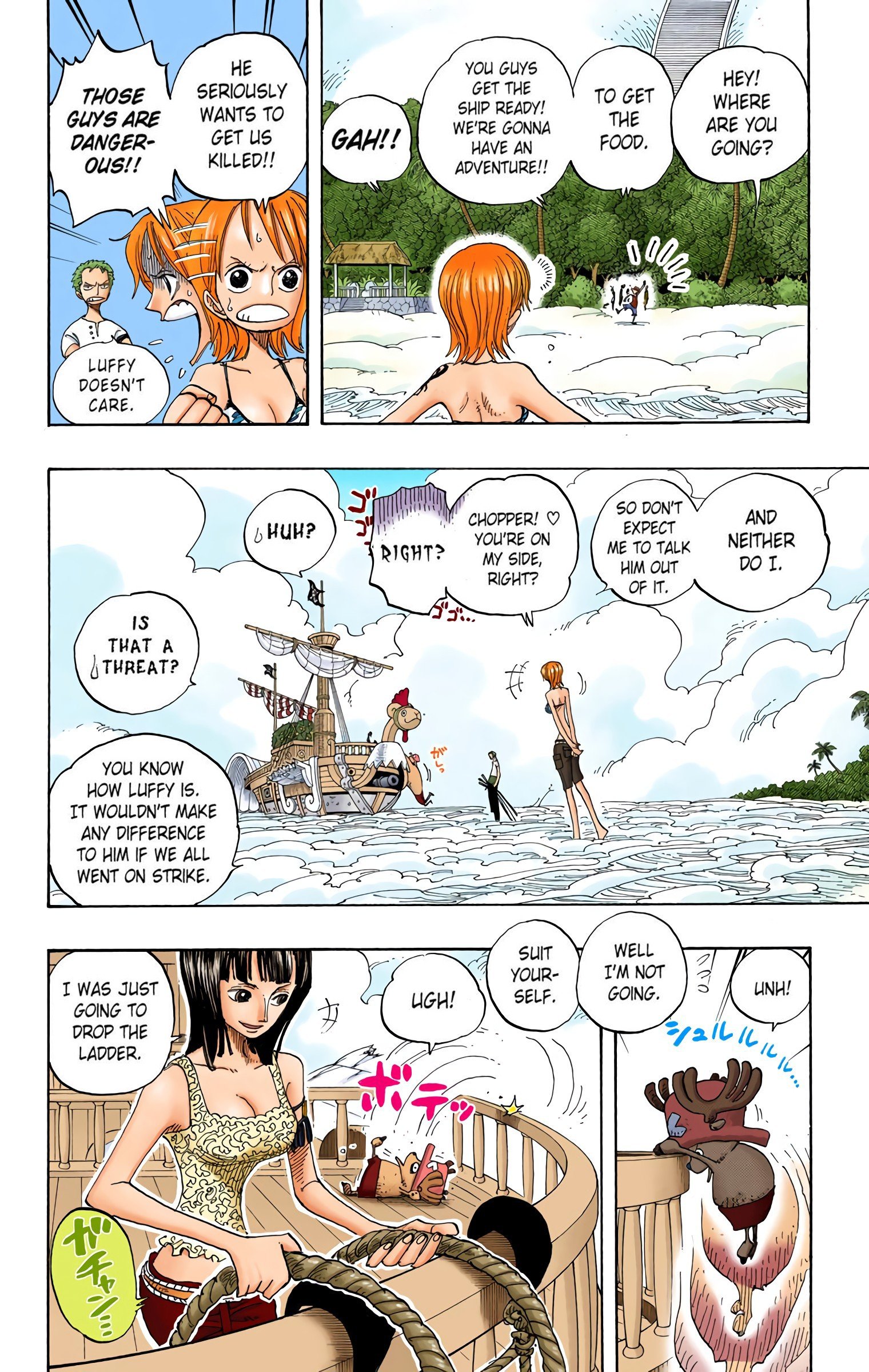 One Piece Colored Manga