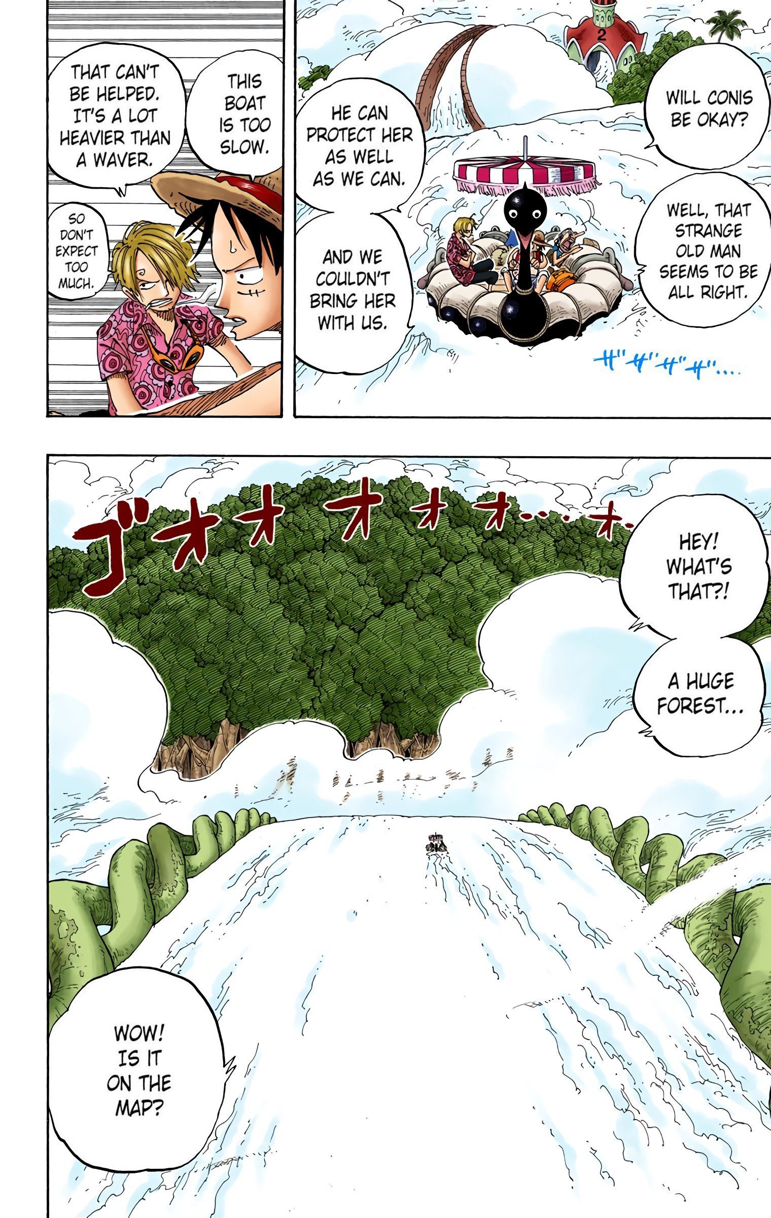 One Piece Colored Manga