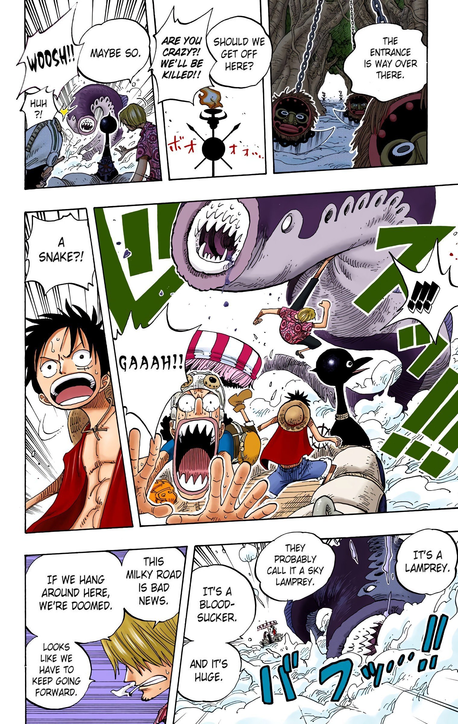 One Piece Colored Manga