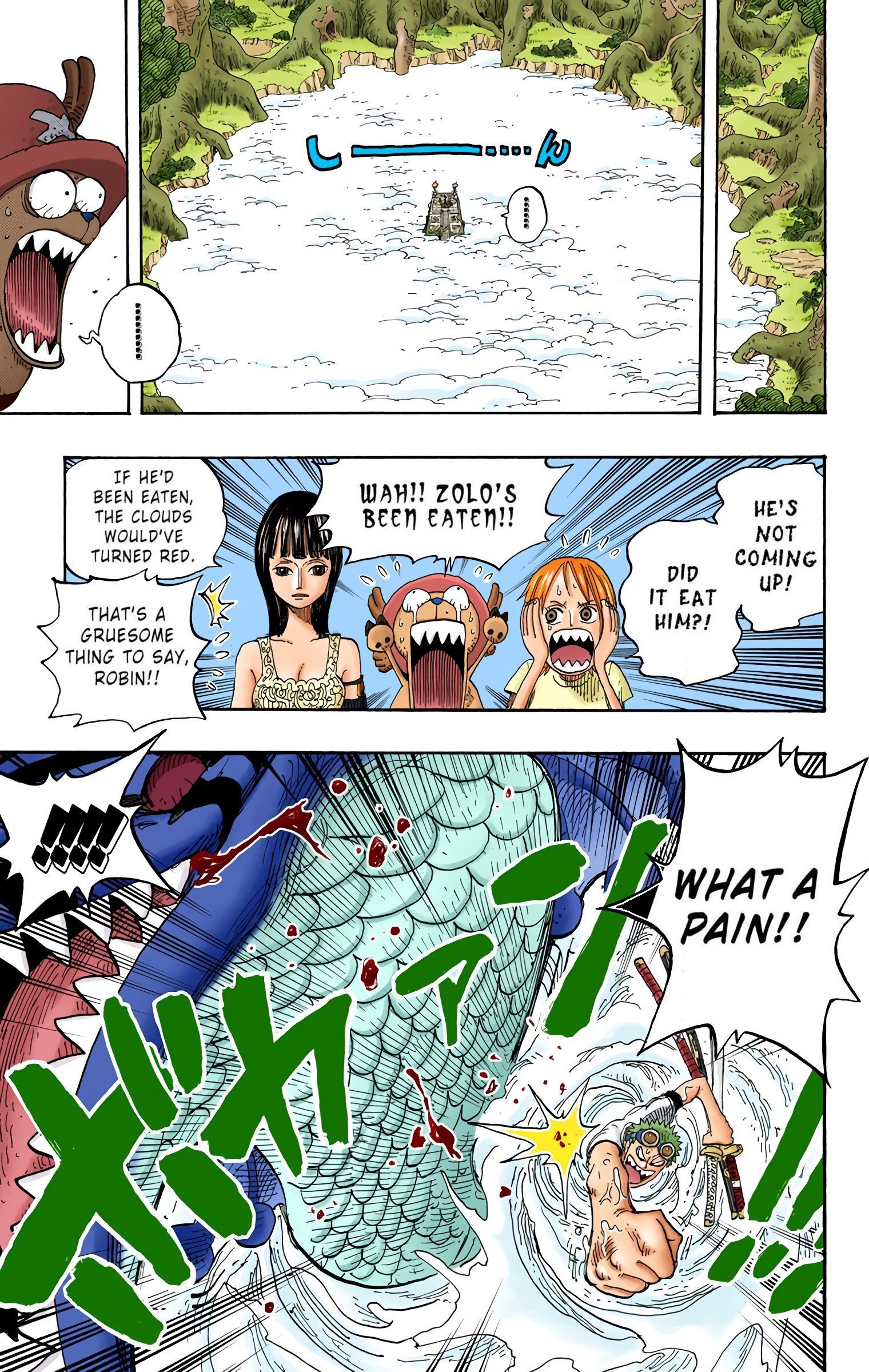 One Piece Colored Manga