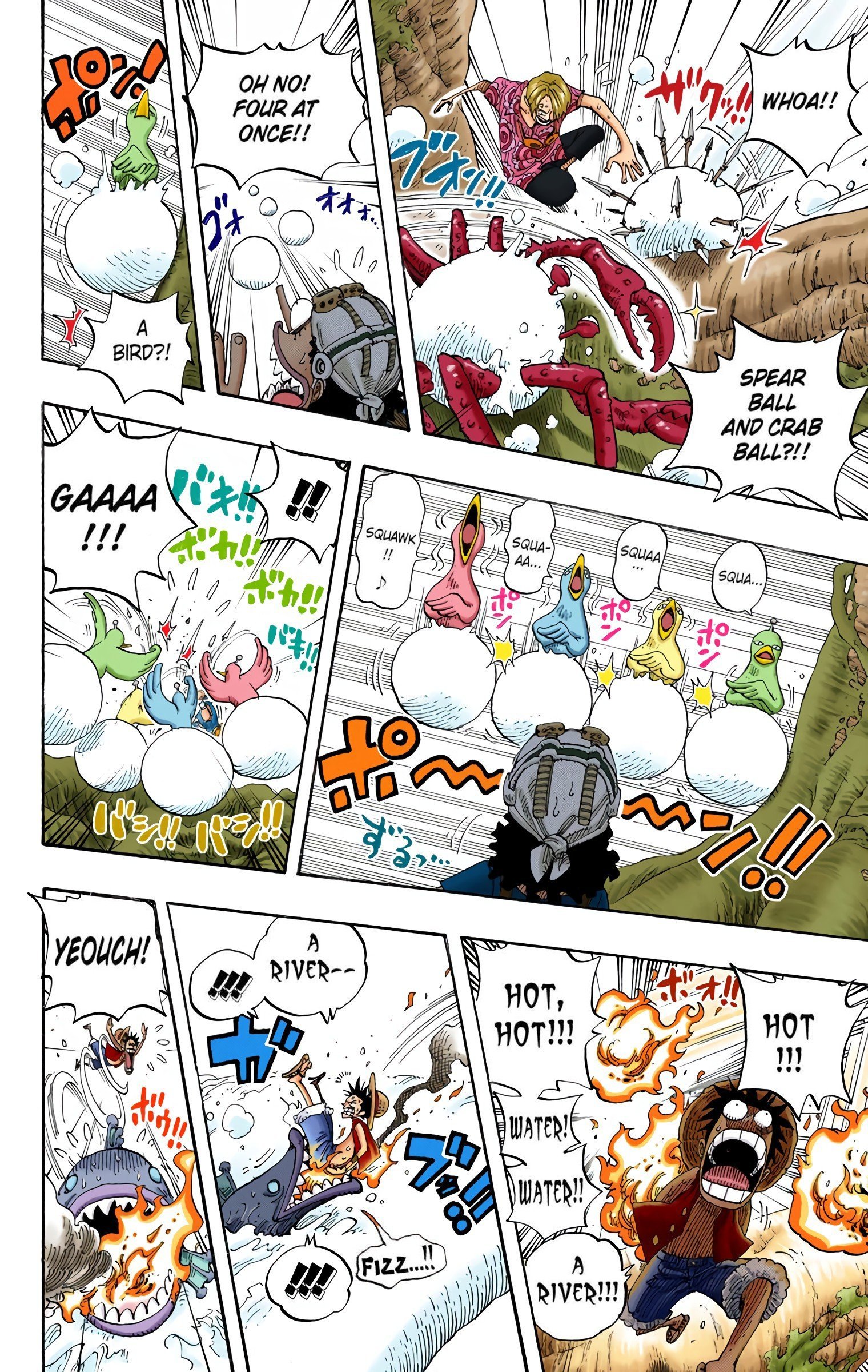 One Piece Colored Manga