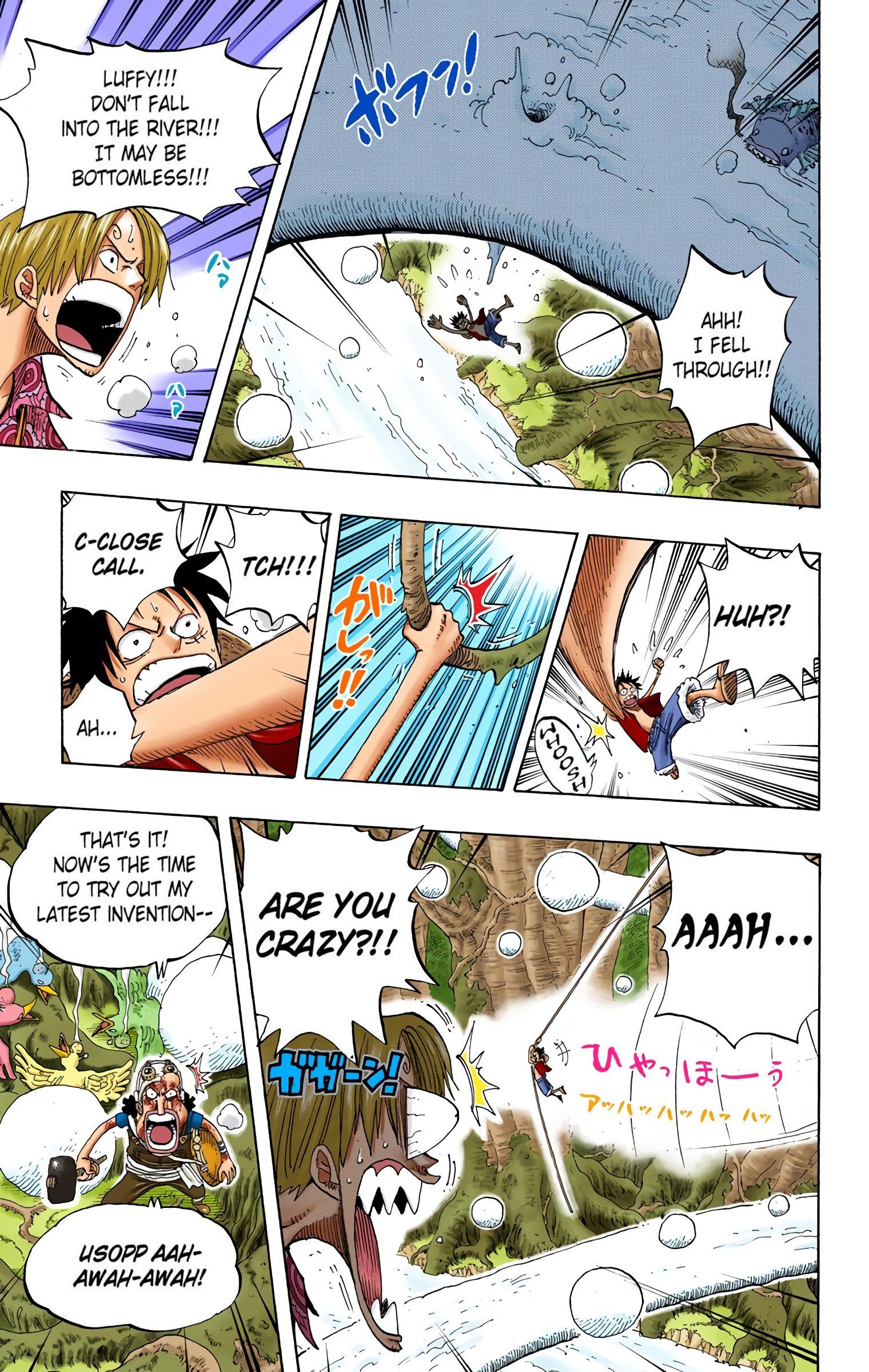 One Piece Colored Manga