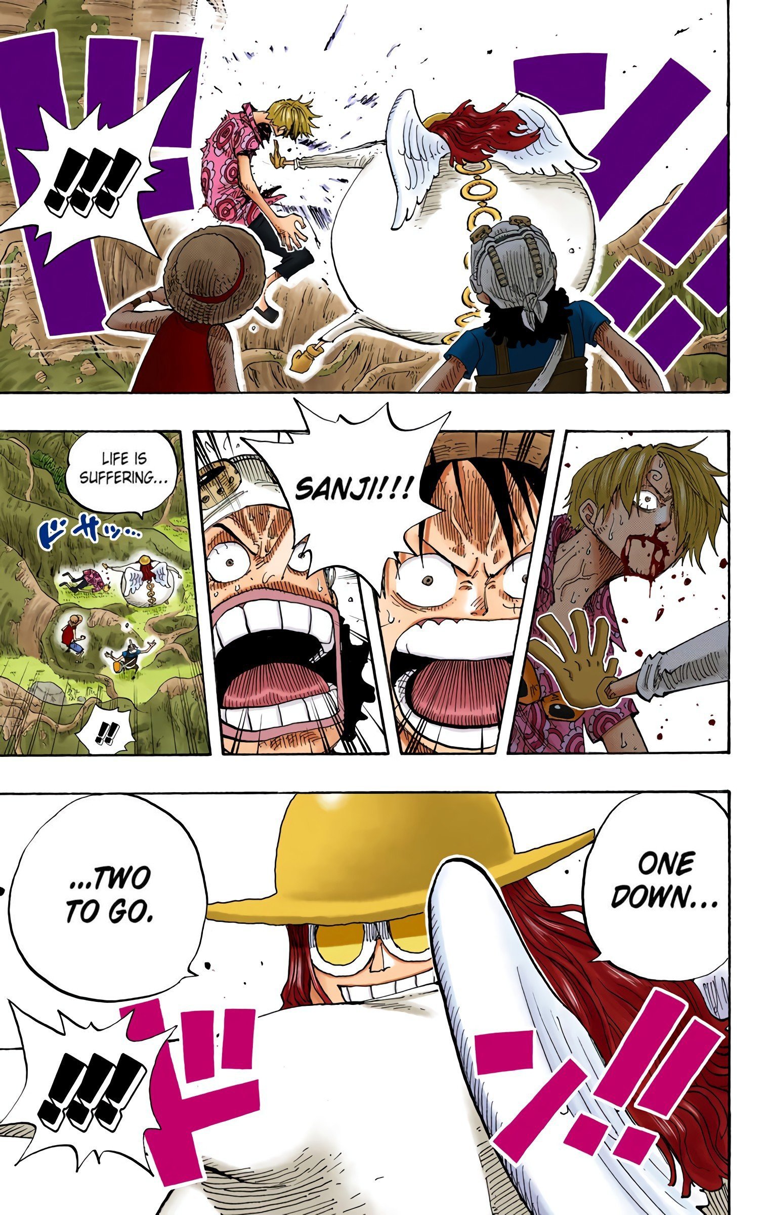 One Piece Colored Manga