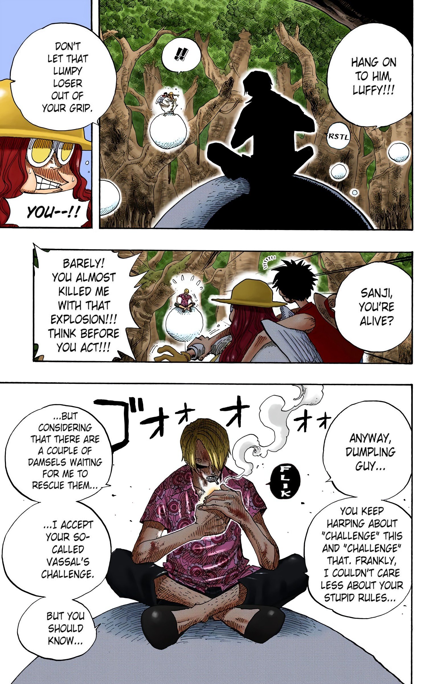 One Piece Colored Manga