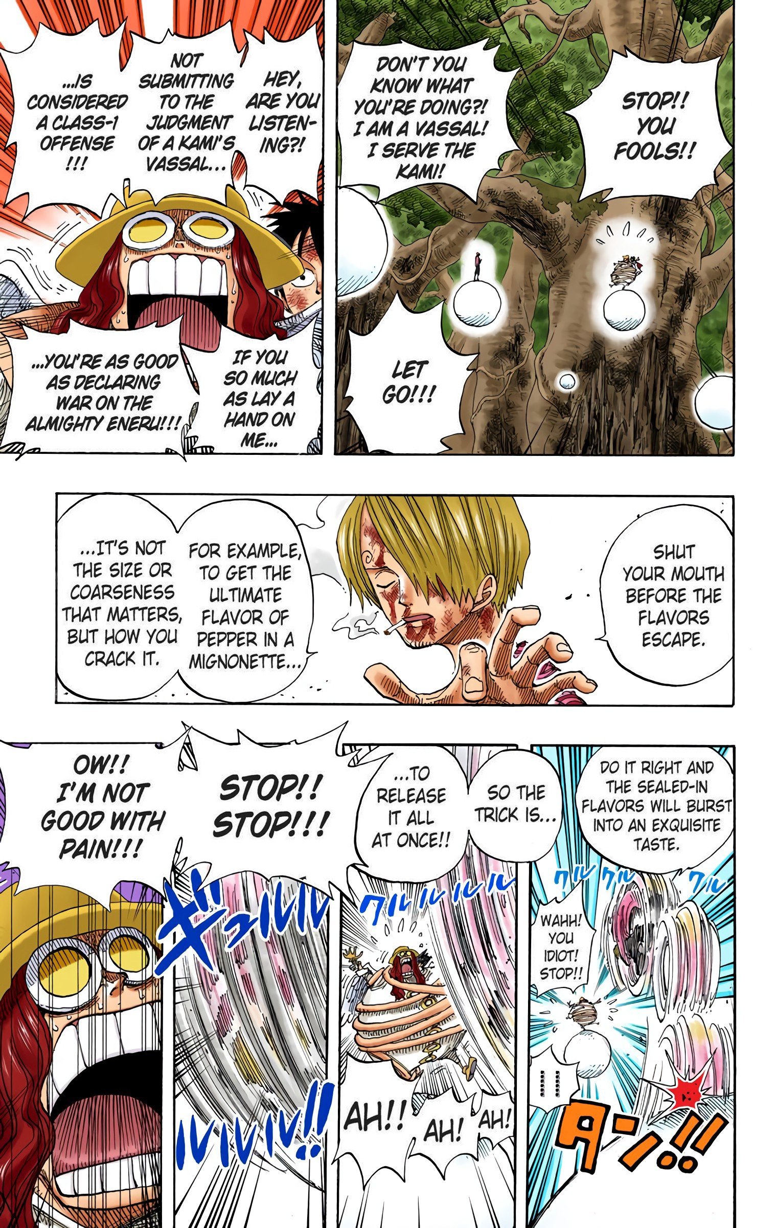 One Piece Colored Manga