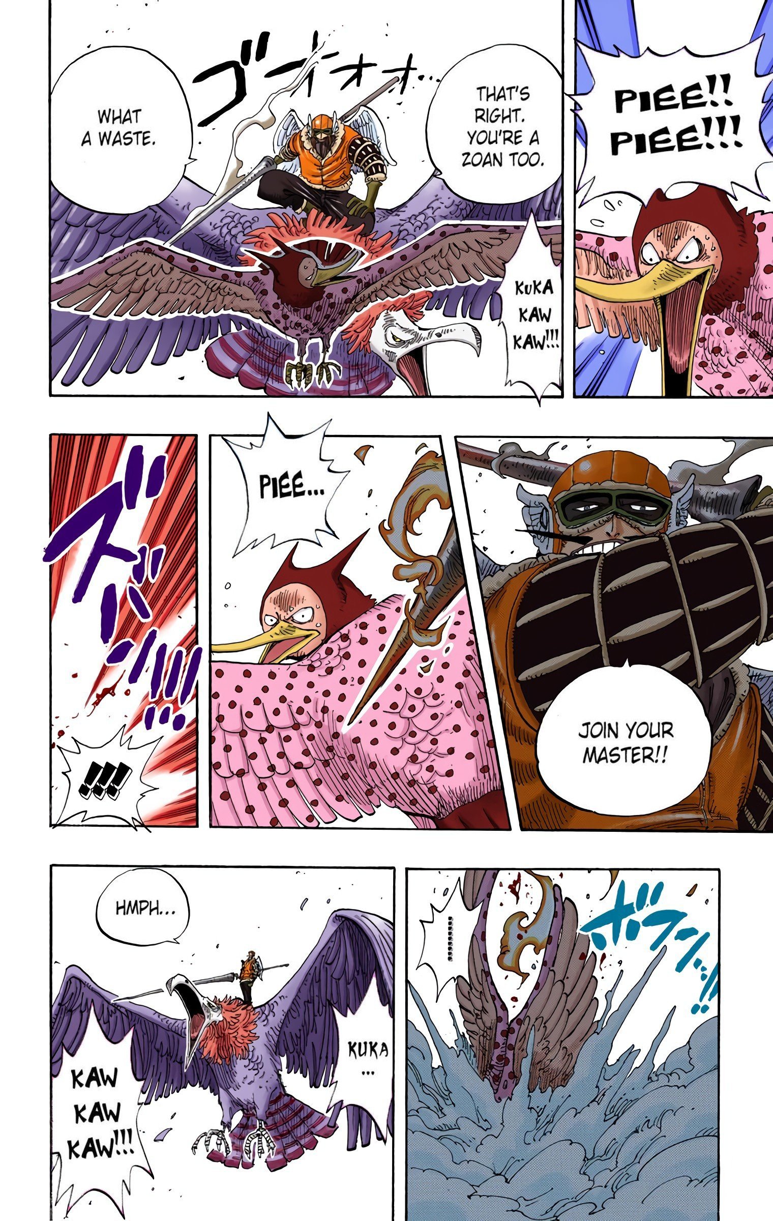 One Piece Colored Manga