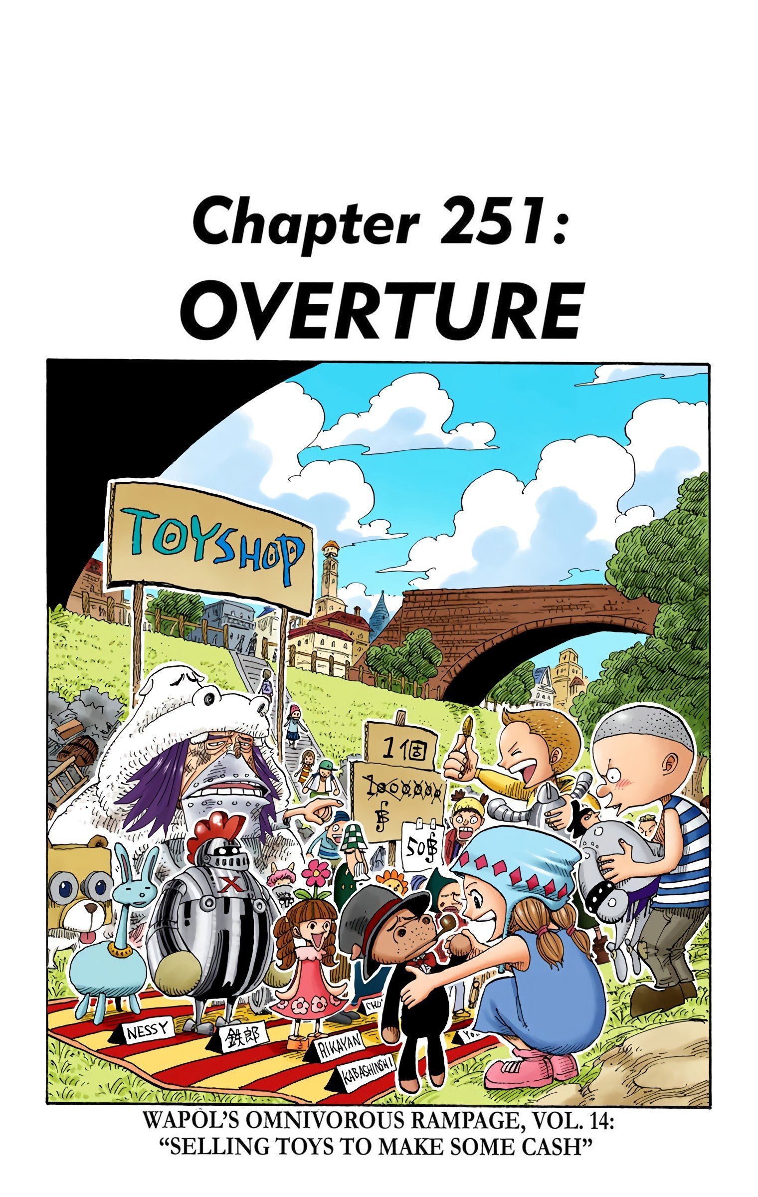 One Piece Colored Manga