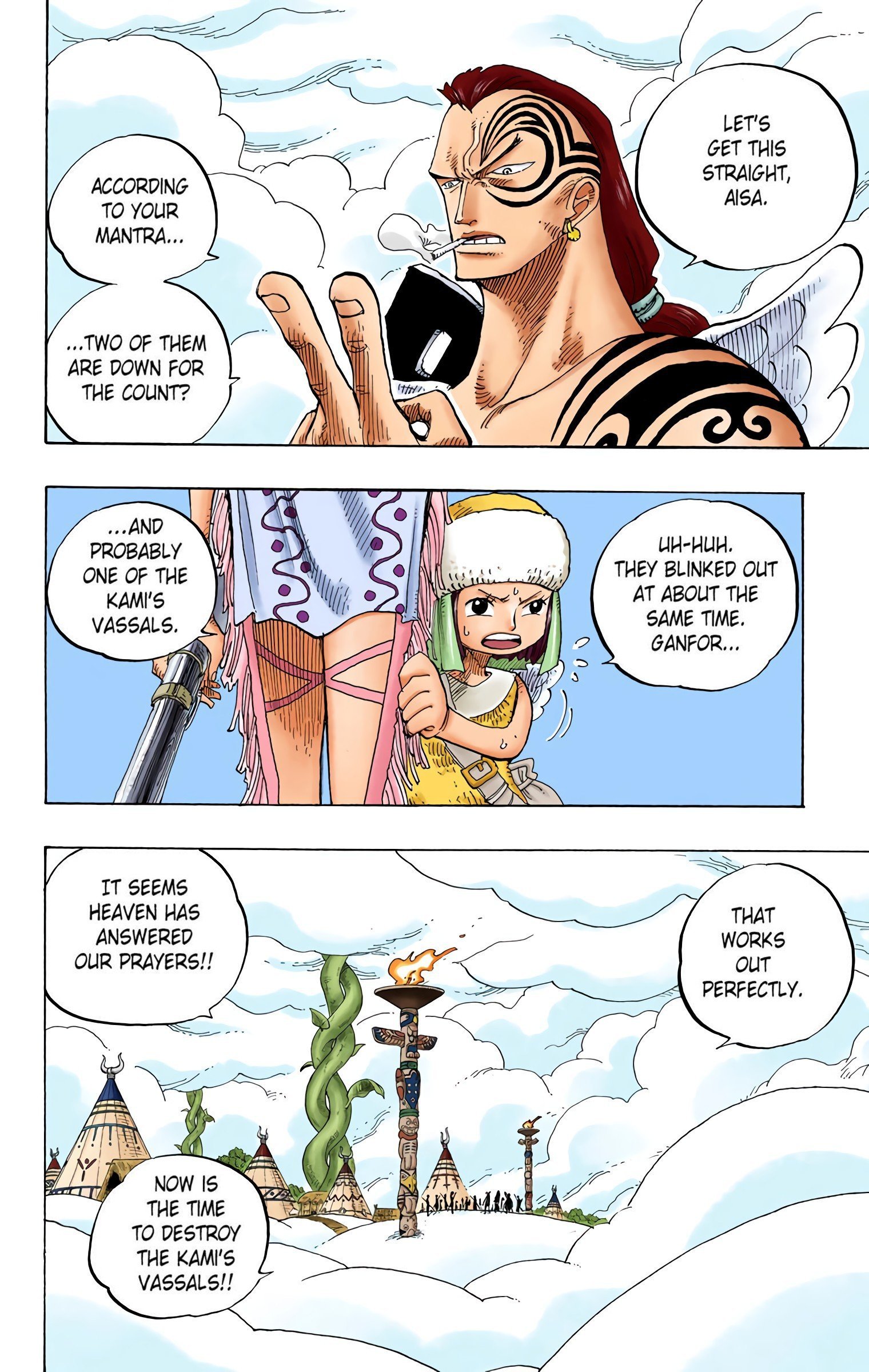 One Piece Colored Manga