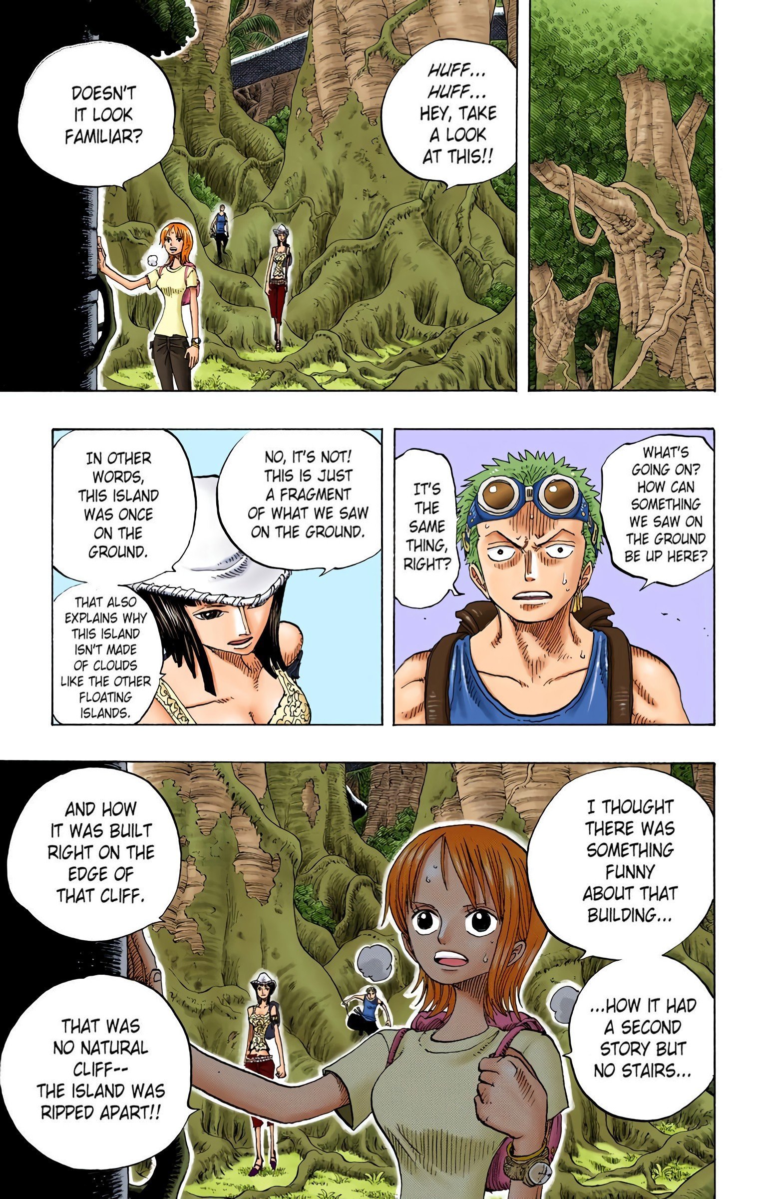 One Piece Colored Manga